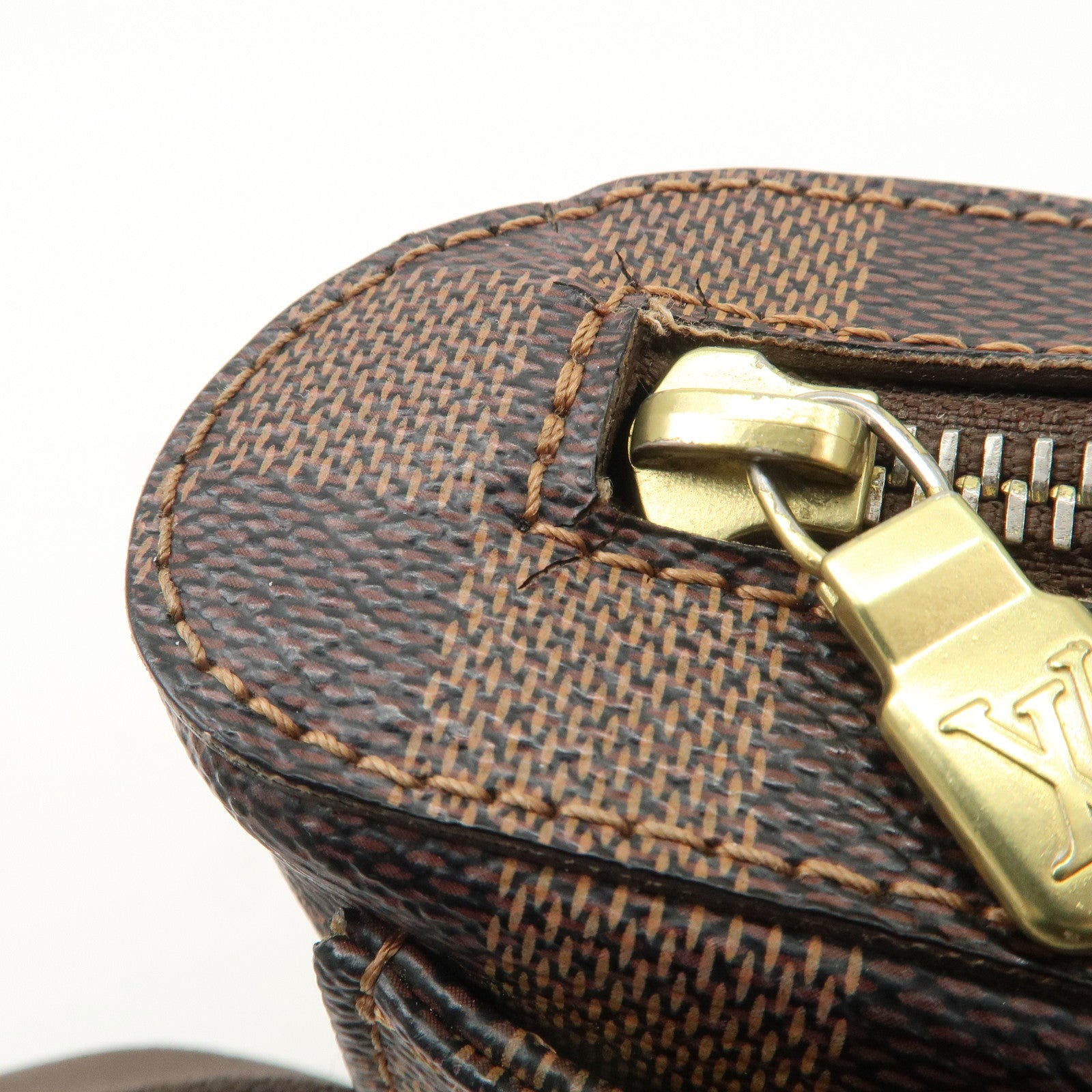 Louis Vuitton Damier Ebene Geronimos Crossbody Bag Waist Bag N51994 Used