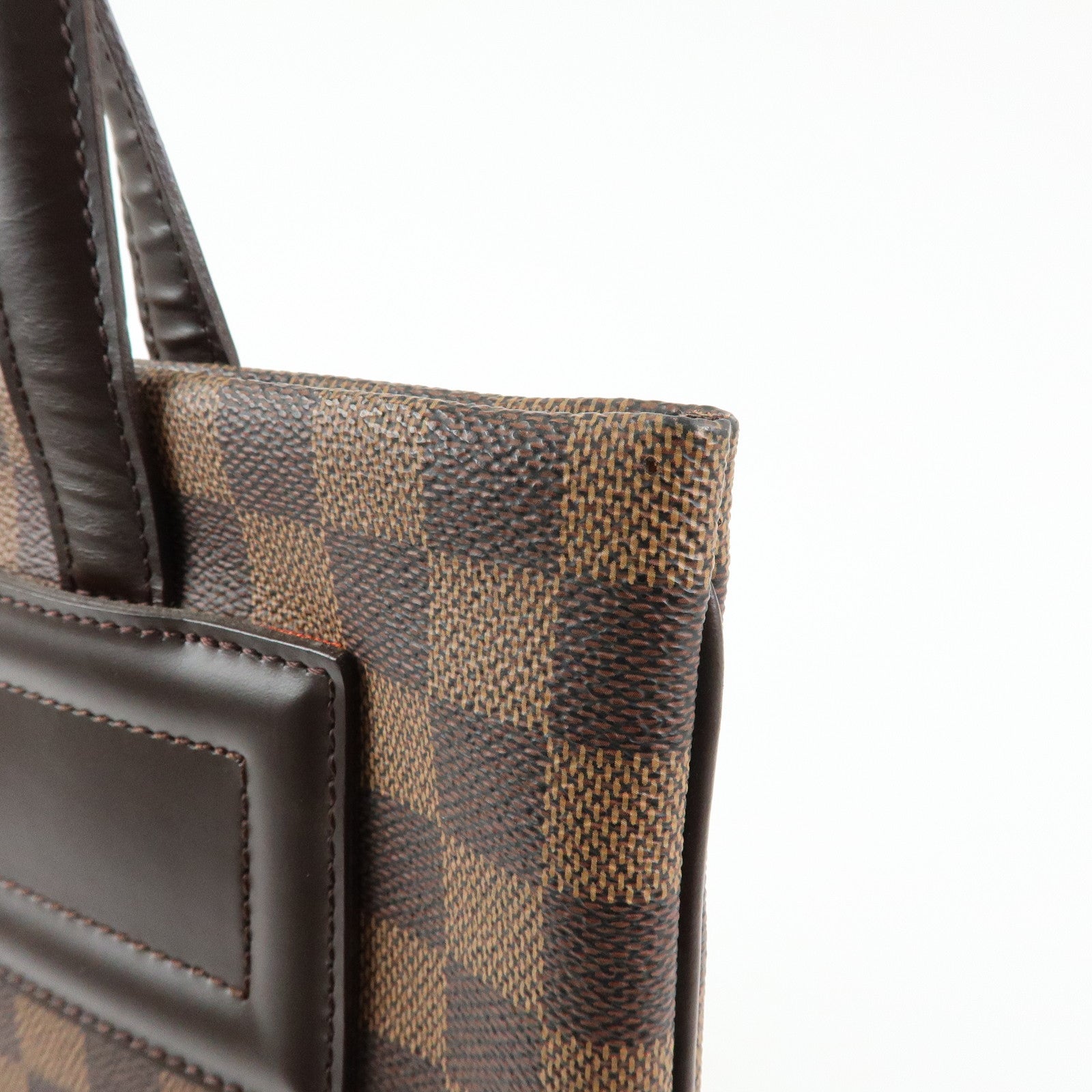 Louis Vuitton Damier Canvas Clifton Tote Shoulder Bag Ebene N51149