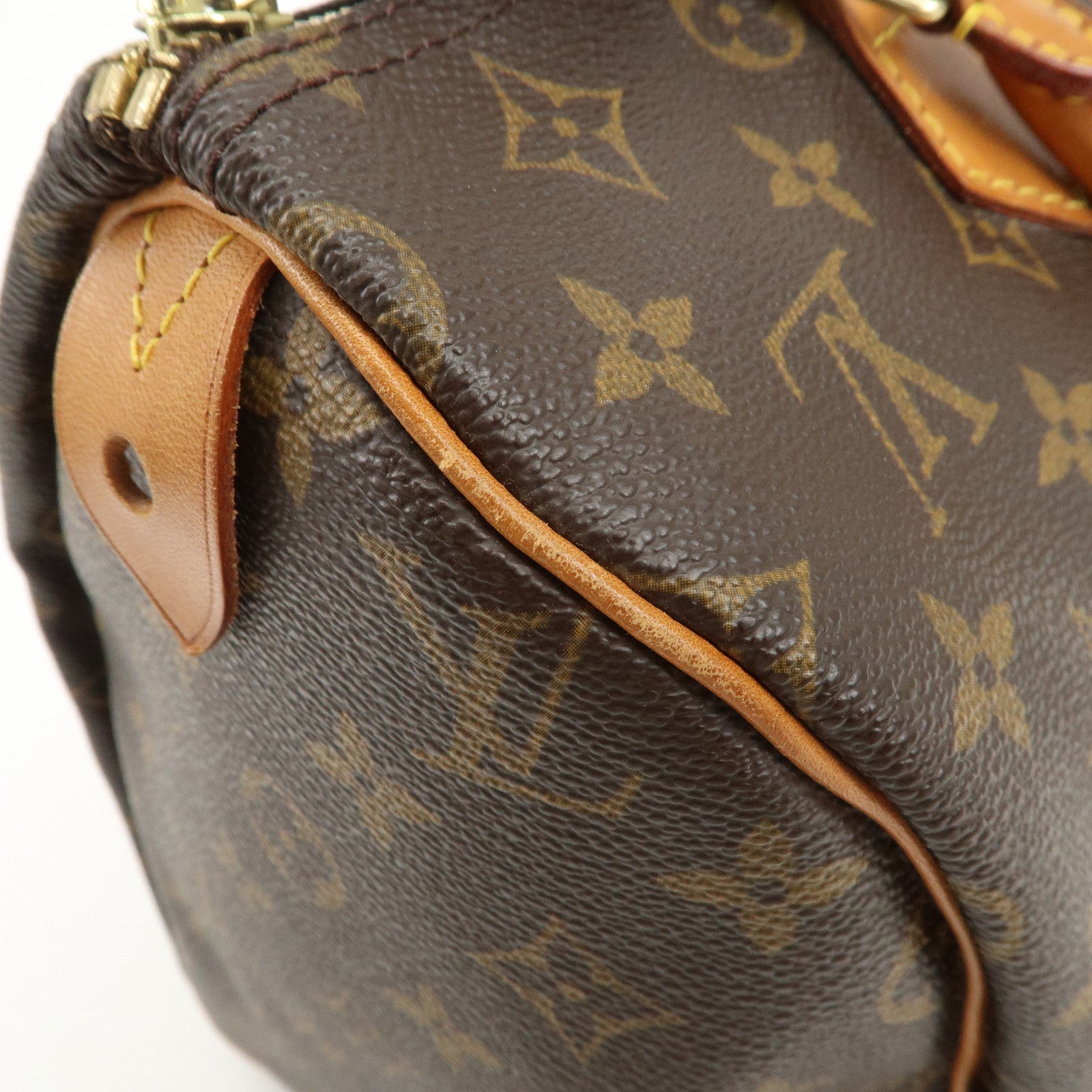 Louis Vuitton Monogram Speedy 30 Boston Bag Hand Bag Brown M41526