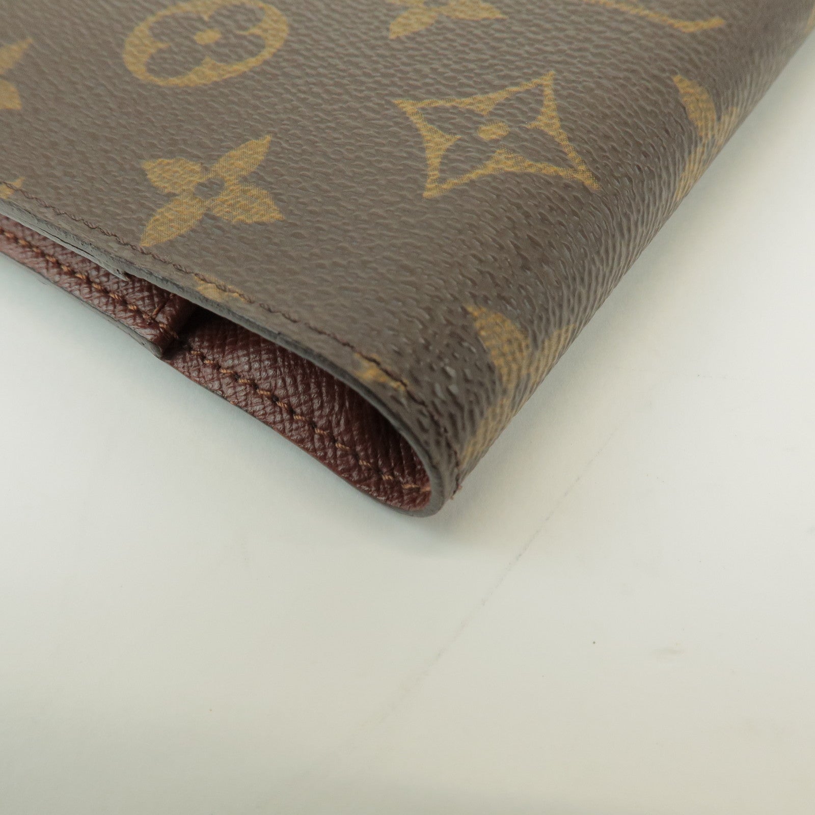 Louis Vuitton Monogram Agenda PM Planner Cover Brown R20005