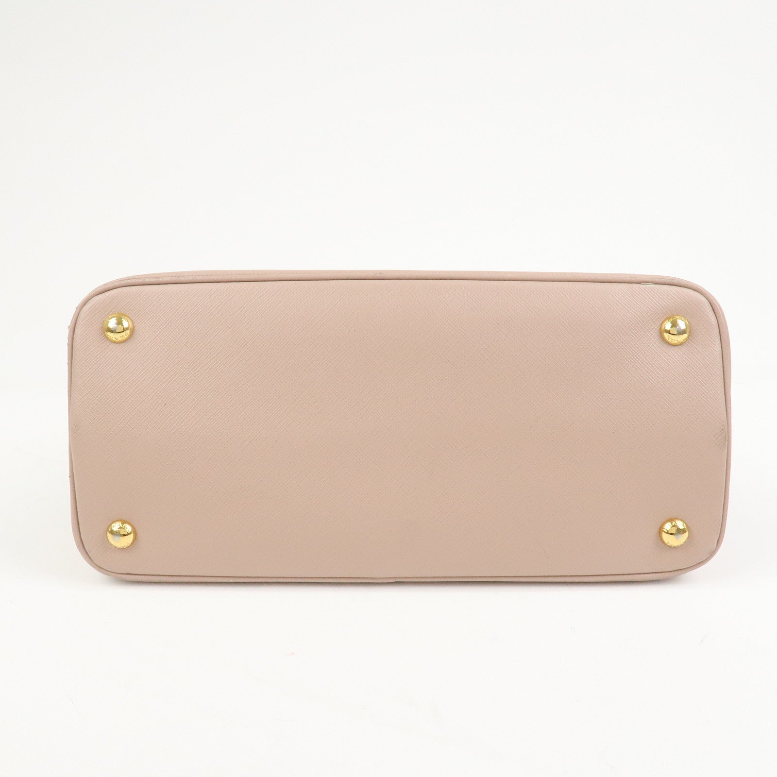 PRADA Triangle Logo Saffiano Leather 2Way Bag Hand Bag Pink BN2567