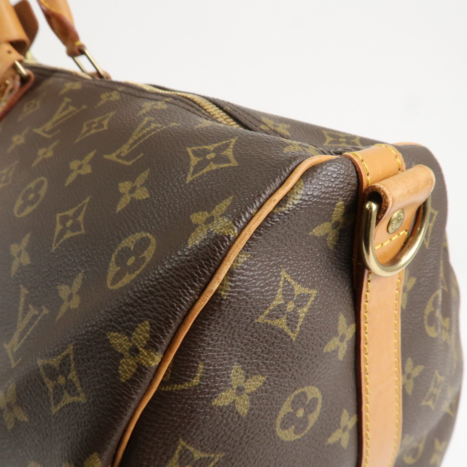 Louis Vuitton Monogram Keep All Bandouliere 60 Boston Bag M41412 Used