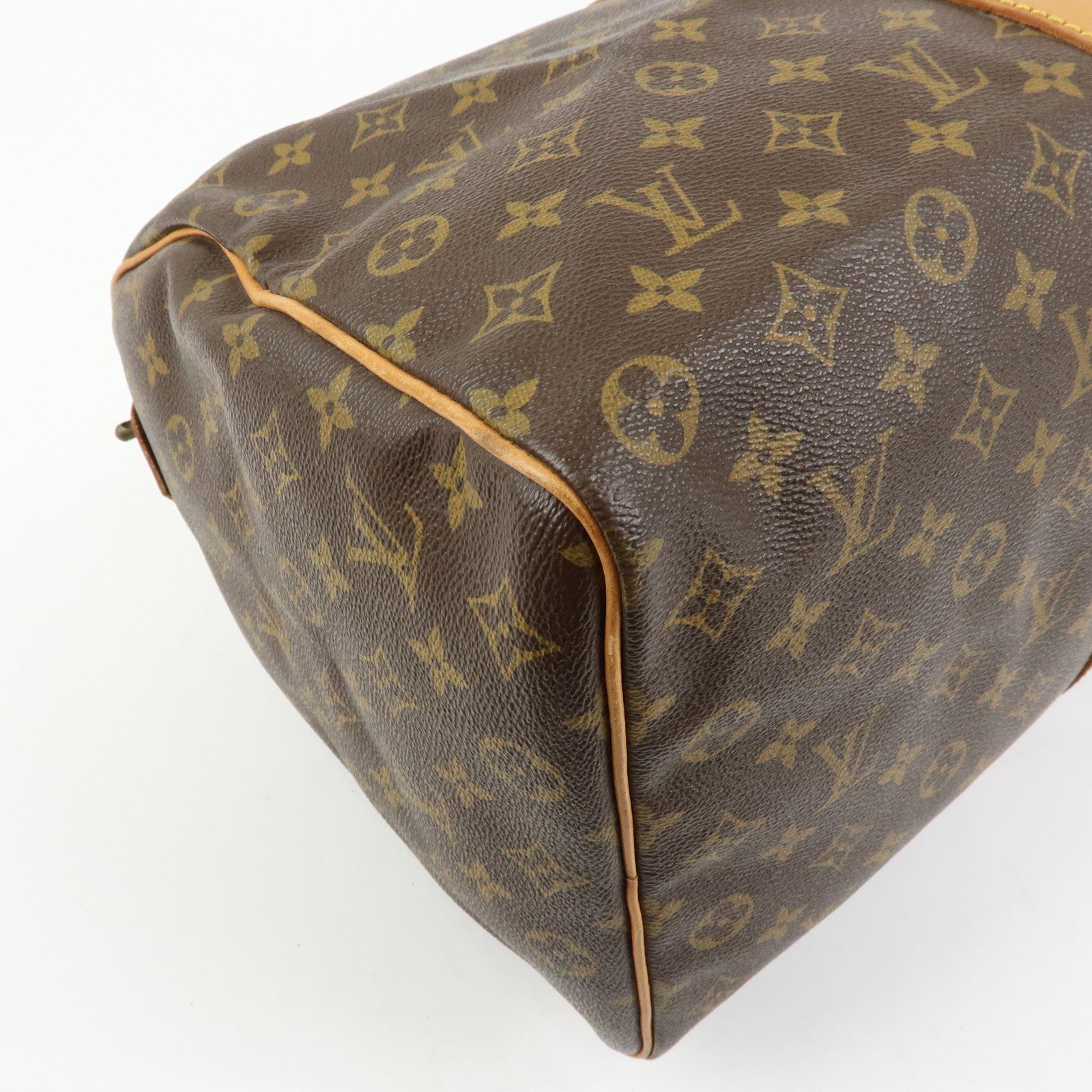 Louis Vuitton Monogram Keep All 50 Boston Bag Brown M41426