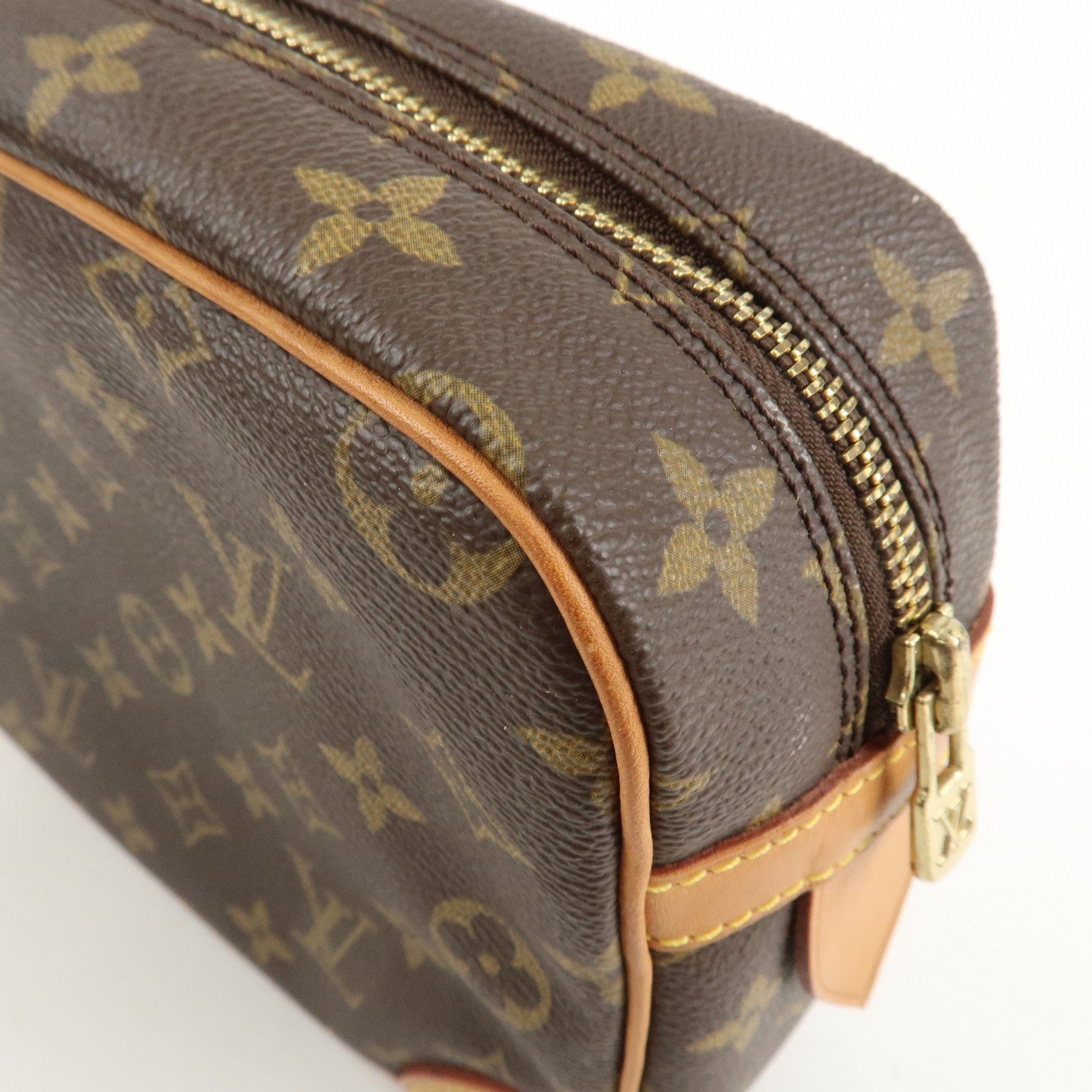 Louis Vuitton Monogram Compiegne 28 Pouch Clutch Bag M51845 Used