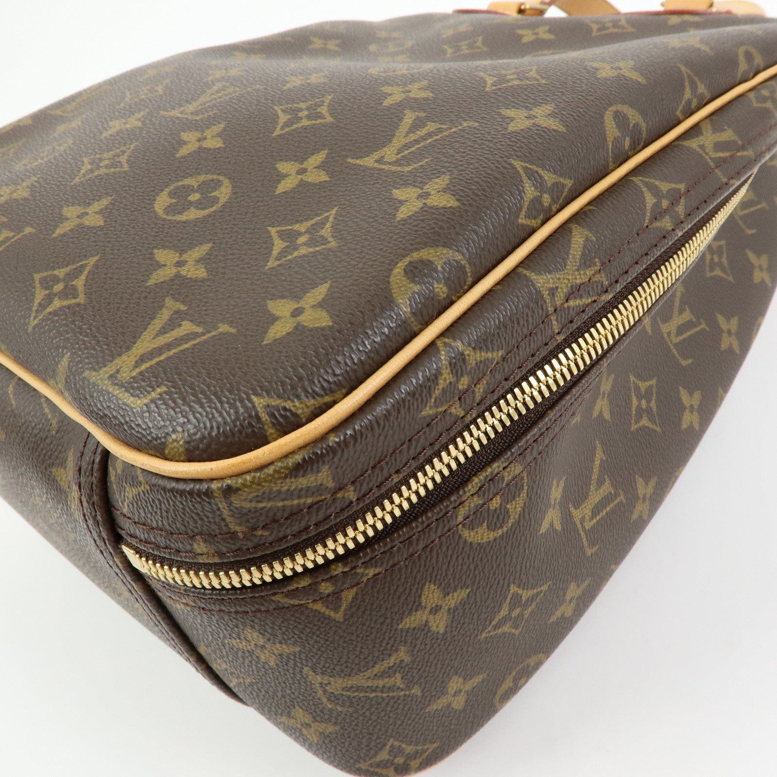 Louis Vuitton Monogram Excursion Shoes Case Hand Bag M41450