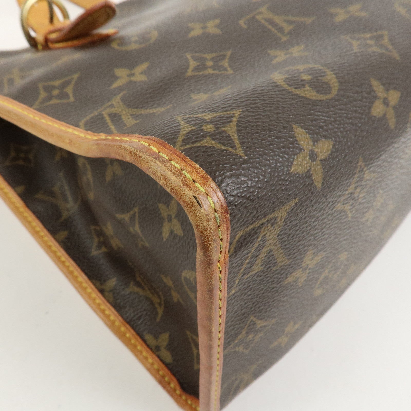 Louis Vuitton Monogram Popincourt Haut Shoulder Bag Brown M40007