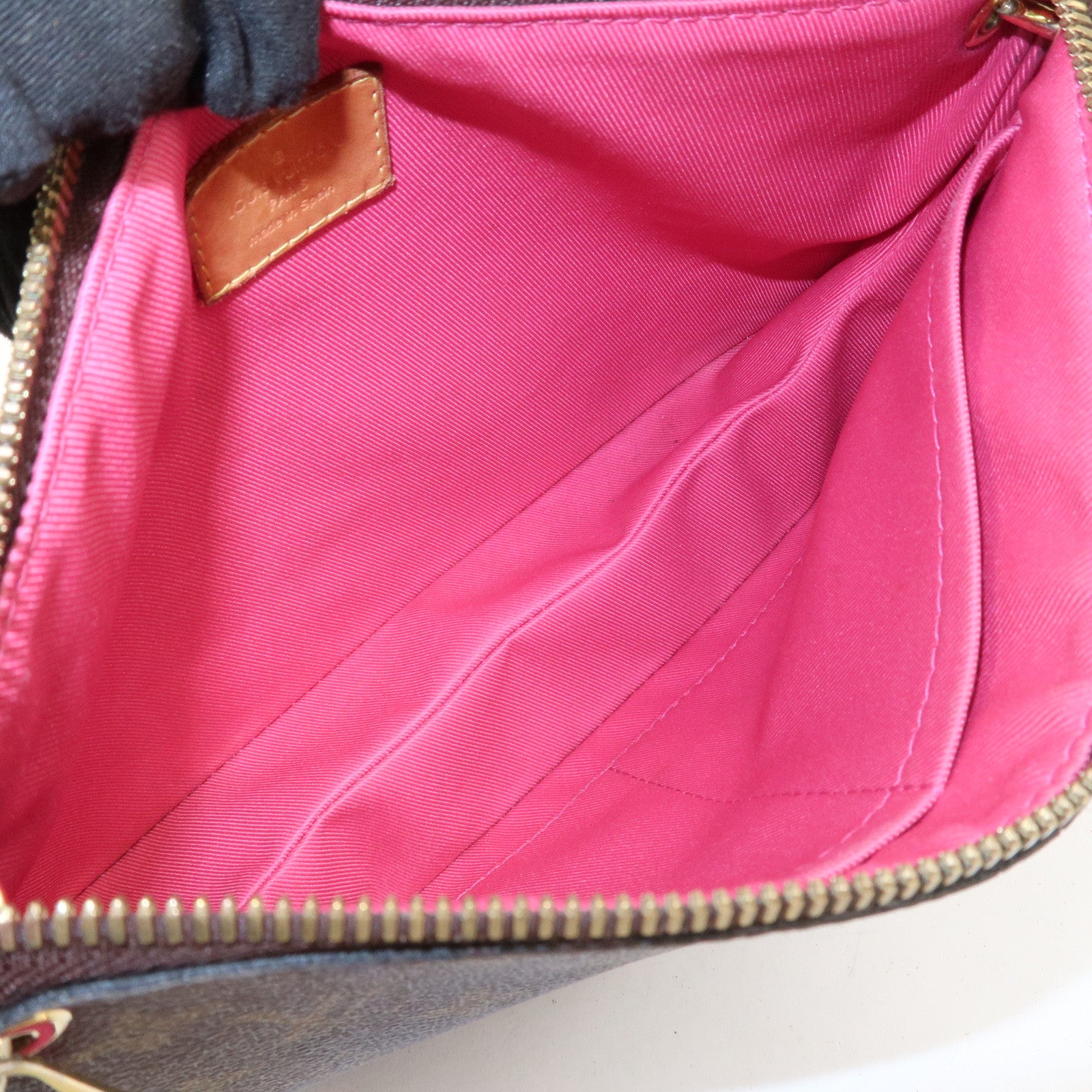Louis Vuitton Monogram Canvas Lorette Shoulder Bag Hot Pink M44053