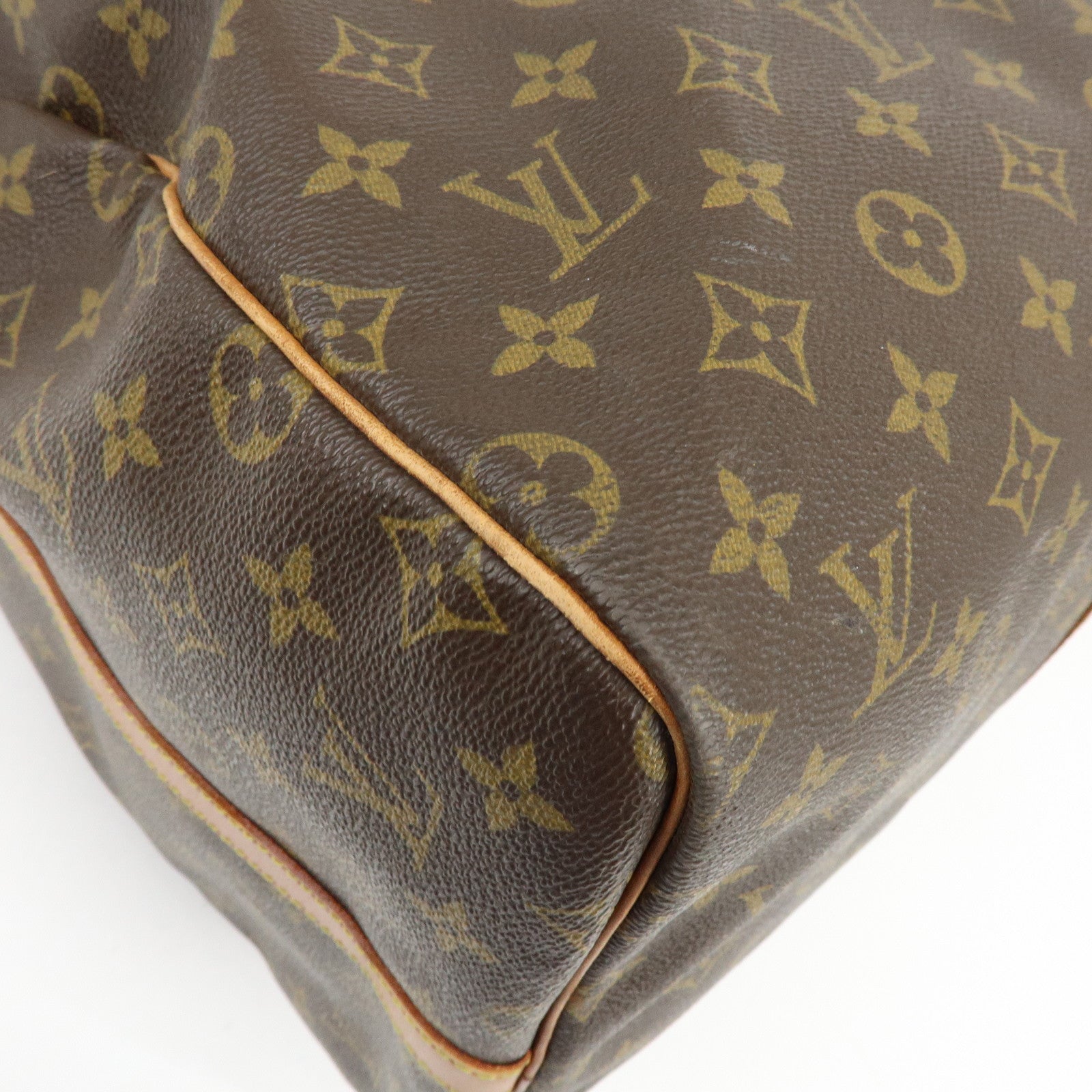 Louis Vuitton Monogram Keep All Bandouliere 55 Boston Bag M41414
