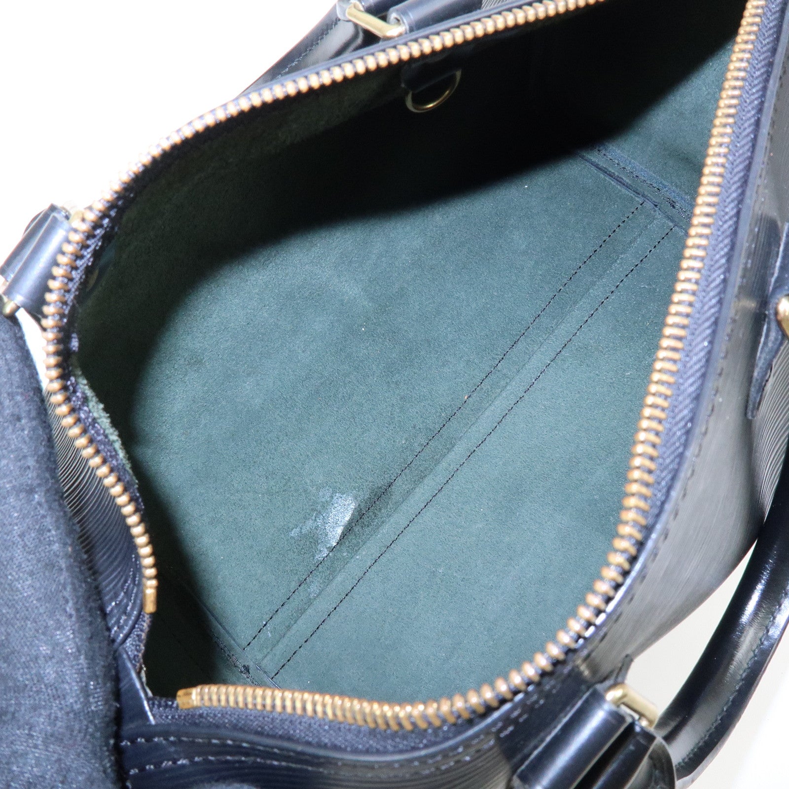 Louis Vuitton Epi Leather Speedy 25 Hand Bag Boston Bag Noir M59032