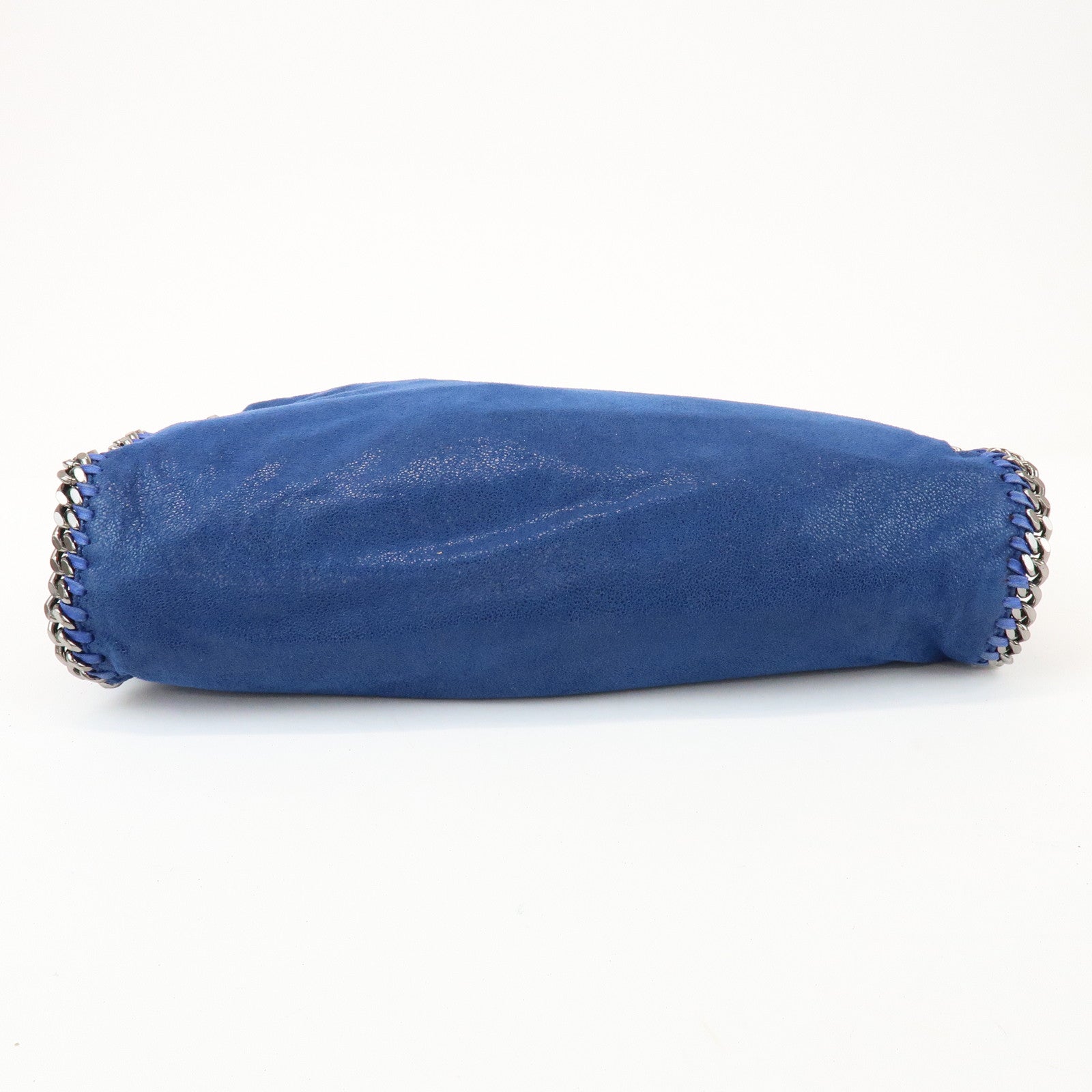 STELLA MCCARTNEY Falabella 2Way Shoulder Bag Tote Bag Blue Silver