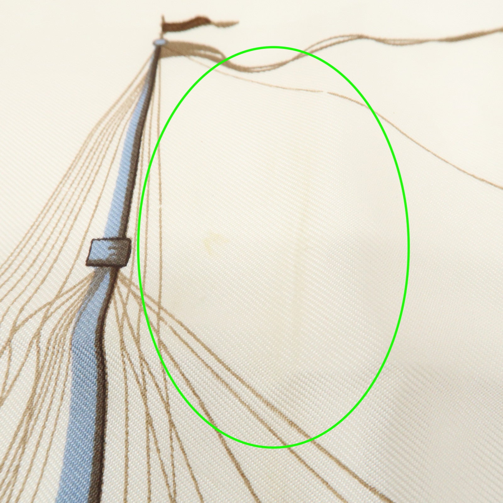 HERMES Carre 90 Silk 100% Lephyr Scarf Ivory Red Blue