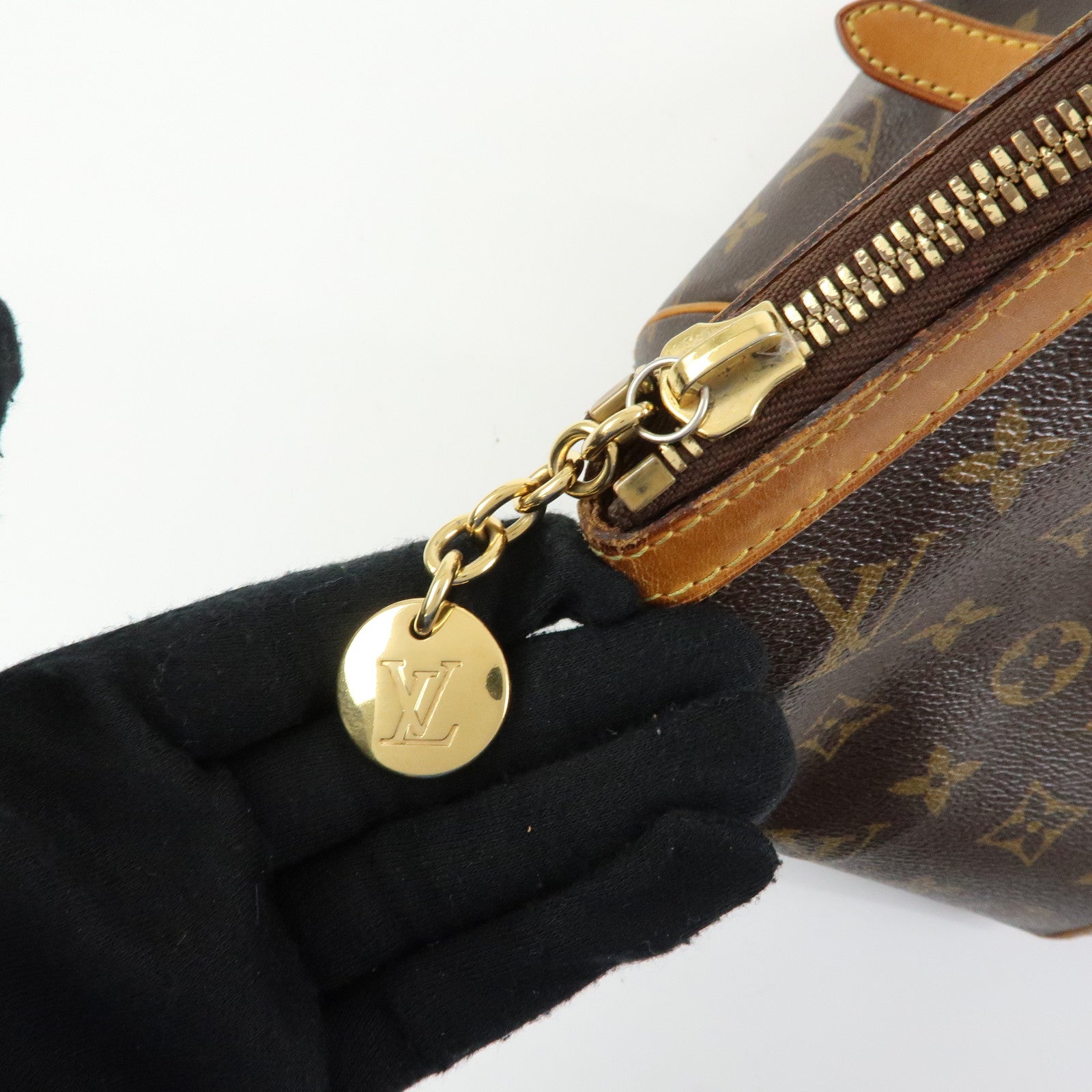 Louis Vuitton Monogram Tivoli GM Shoulder Bag Boston Bag M40144