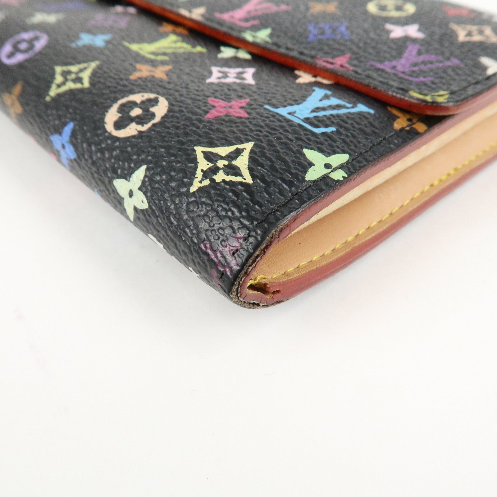 Louis Vuitton Monogram MultiColor Portefeuille Sarah Wallet M9353 Used