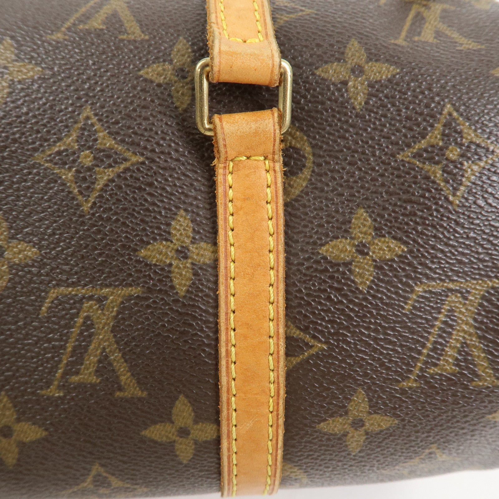 Louis Vuitton Monogram Papillon 30 Hand Bag Brown M51385