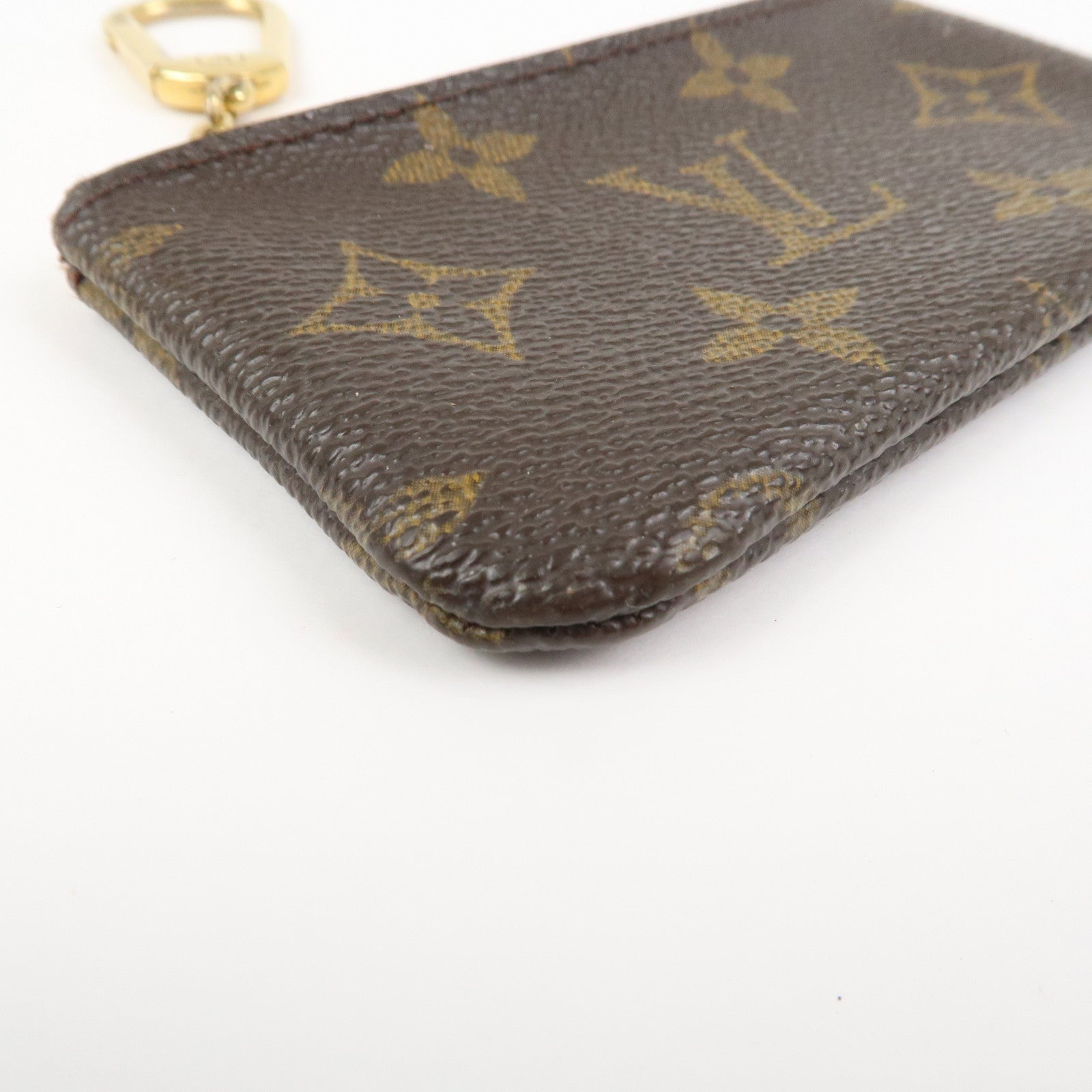 Louis Vuitton Monogram Pochette Cles Coin Case Key Case M62650
