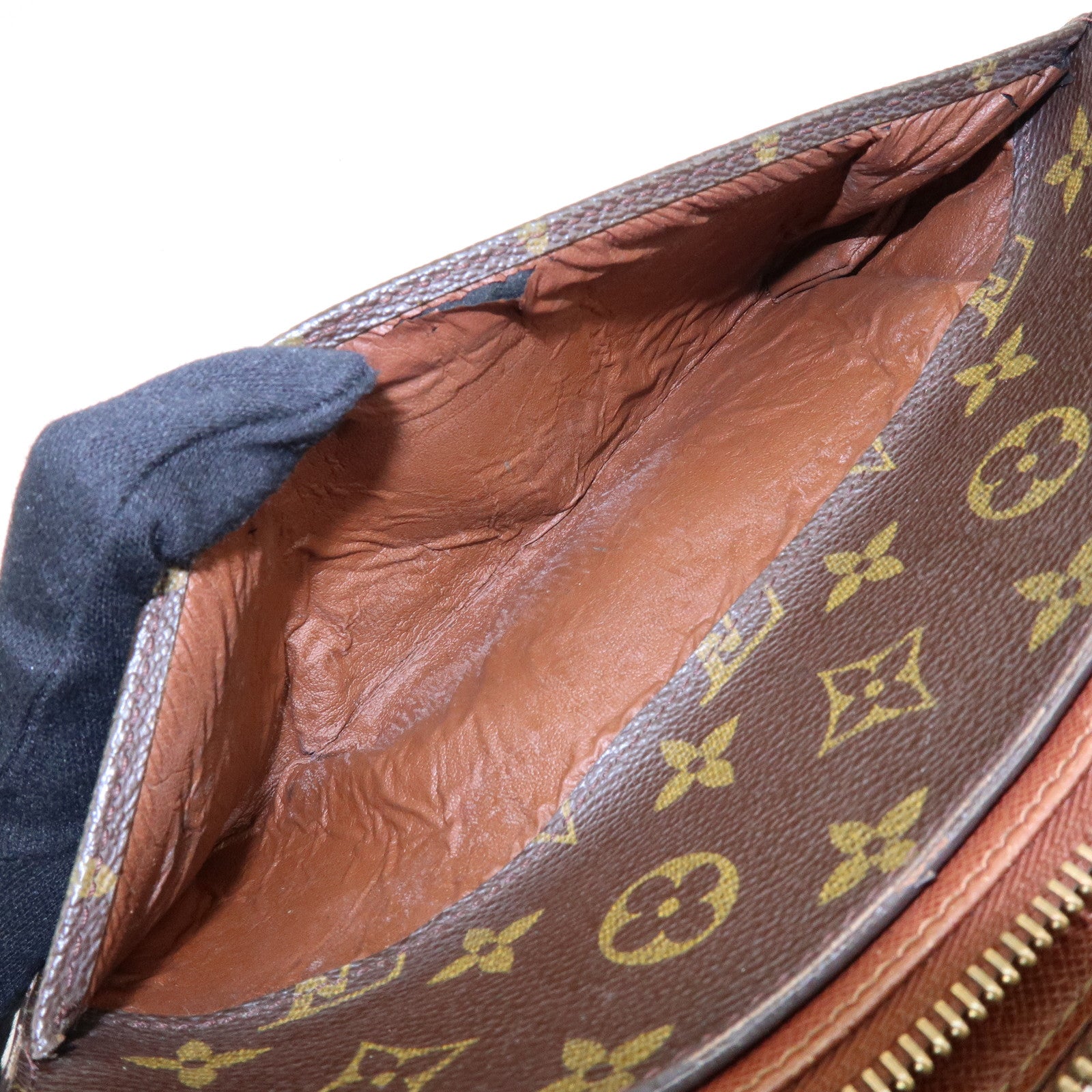 Louis Vuitton Monogram Orsay Clutch Bag Pouch Brown M51790