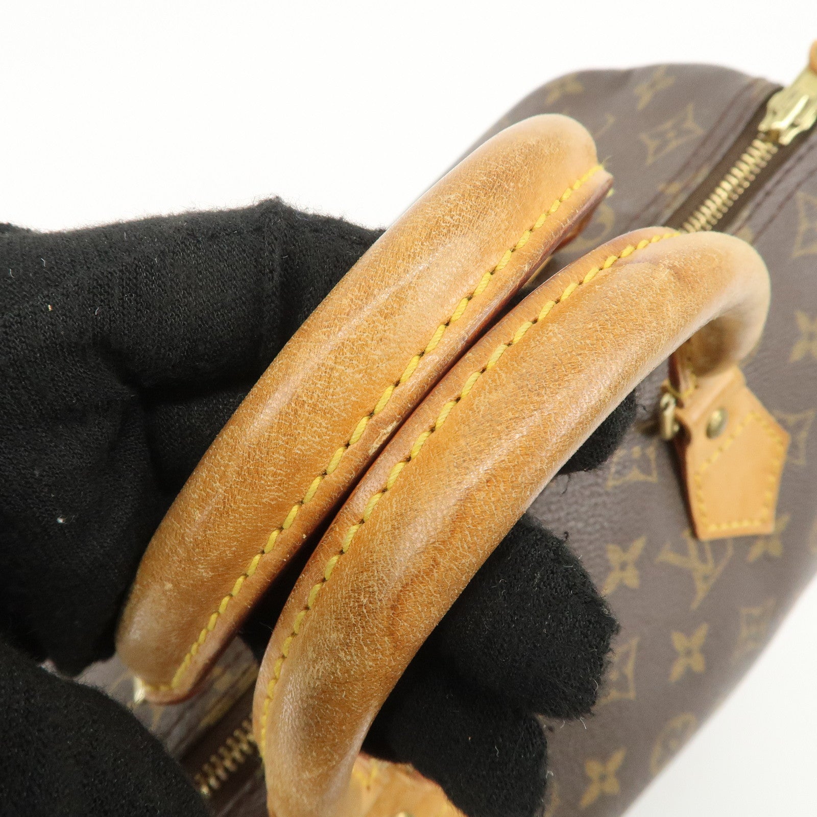 Louis Vuitton Monogram Speedy 30 Hand Bag Boston Bag M41526 Used