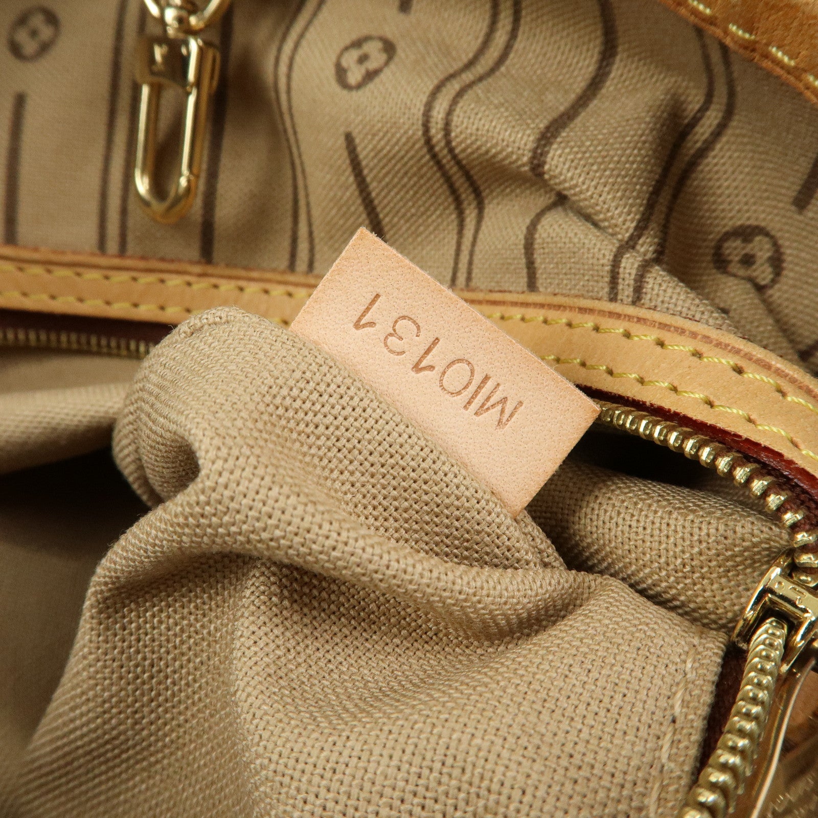 Louis Vuitton Monogram Delightful MM Shoulder Bag Brown M50156