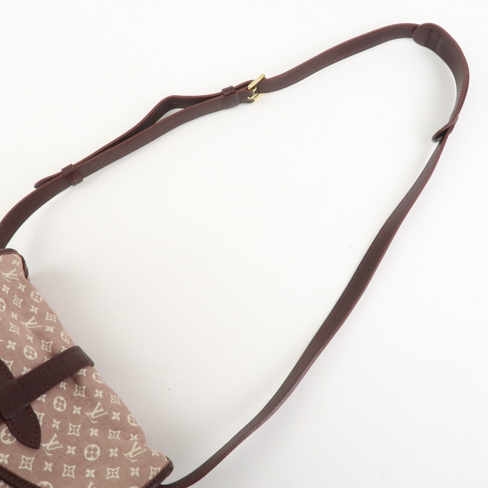 Louis Vuitton Monogram Idylle Saumur PM Shoulder Bag Sepia M40669