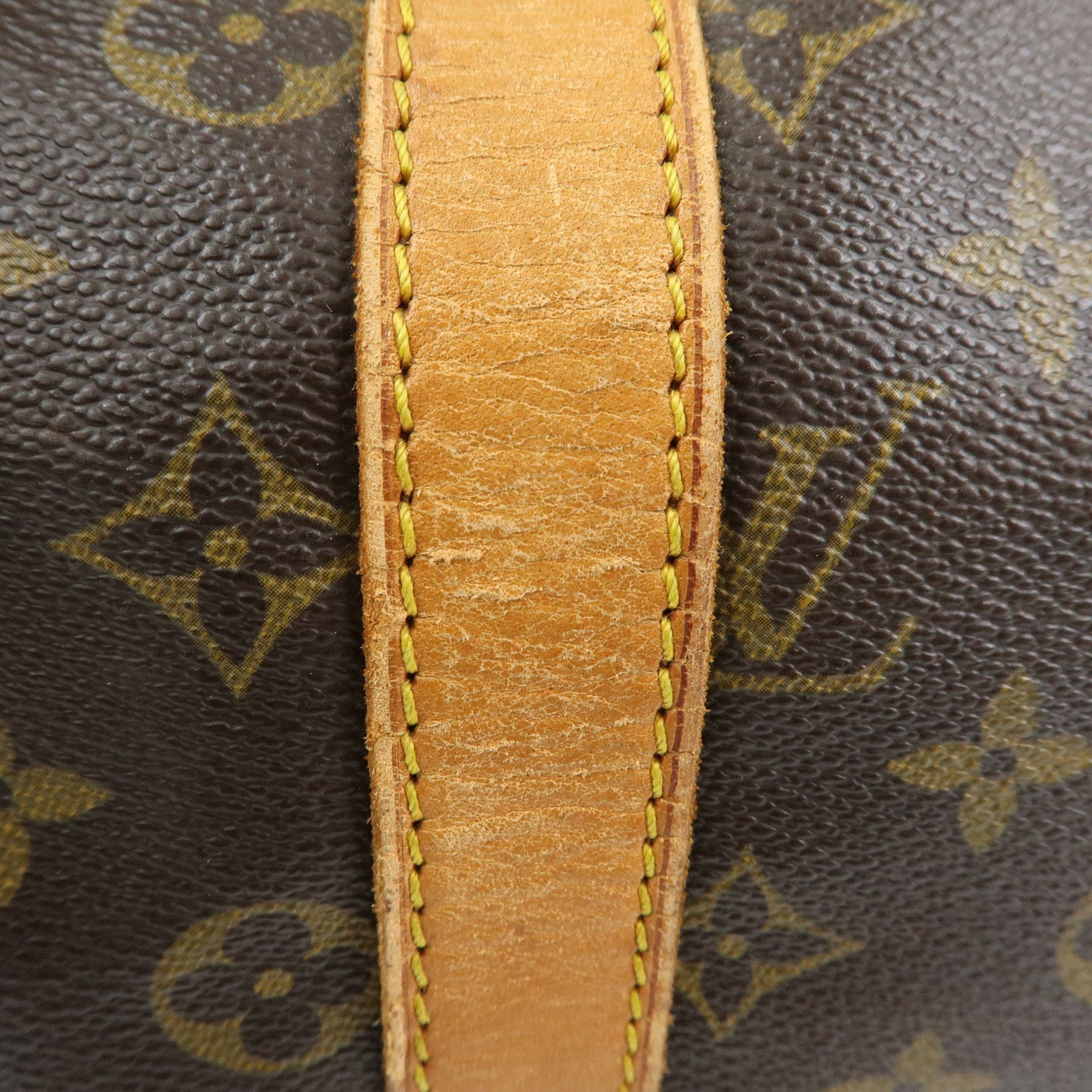 Louis Vuitton Monogram Keep All Bandouliere 45 Boston Bag M41418