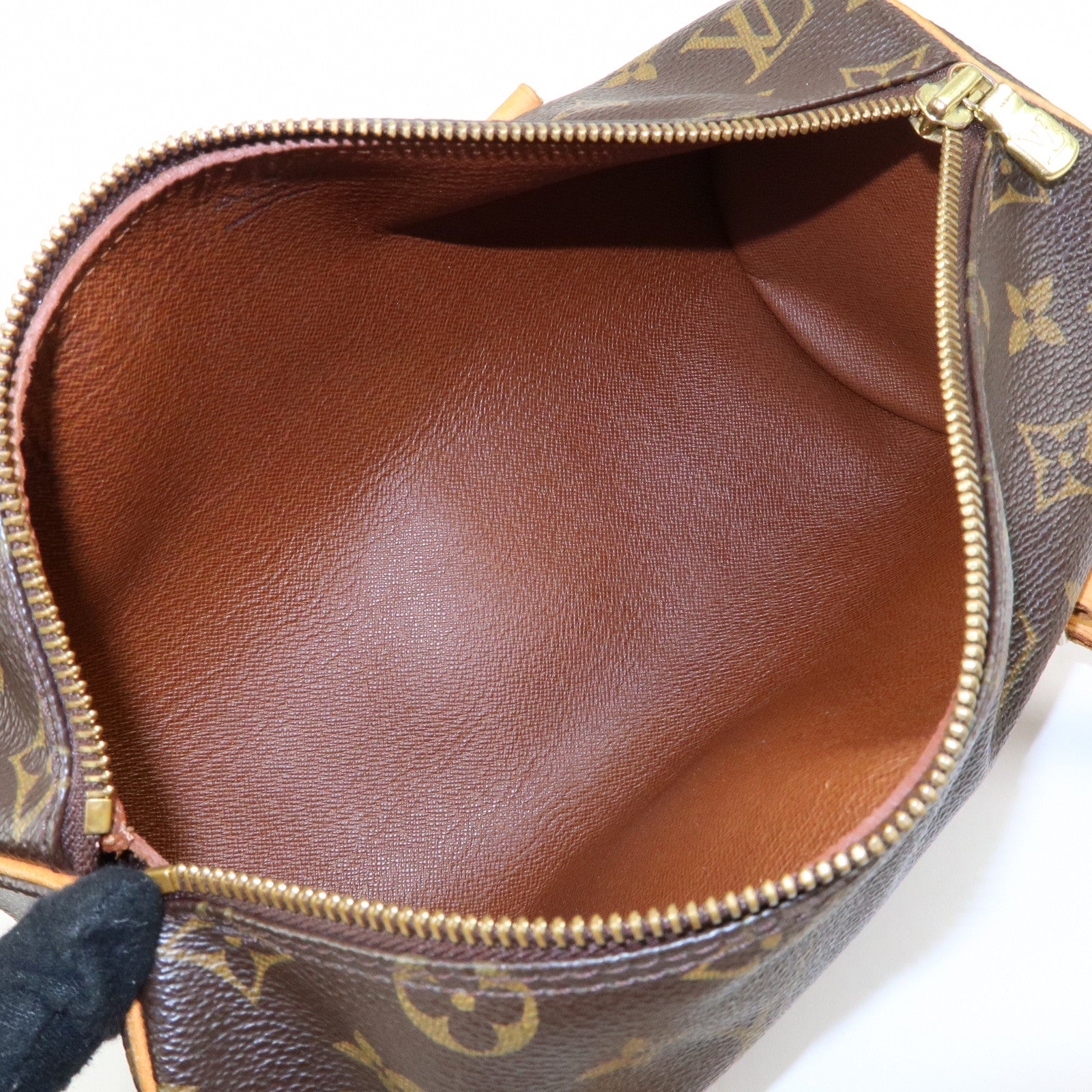 Louis Vuitton Monogram Papillon 26 Hand Bag Brown M51386