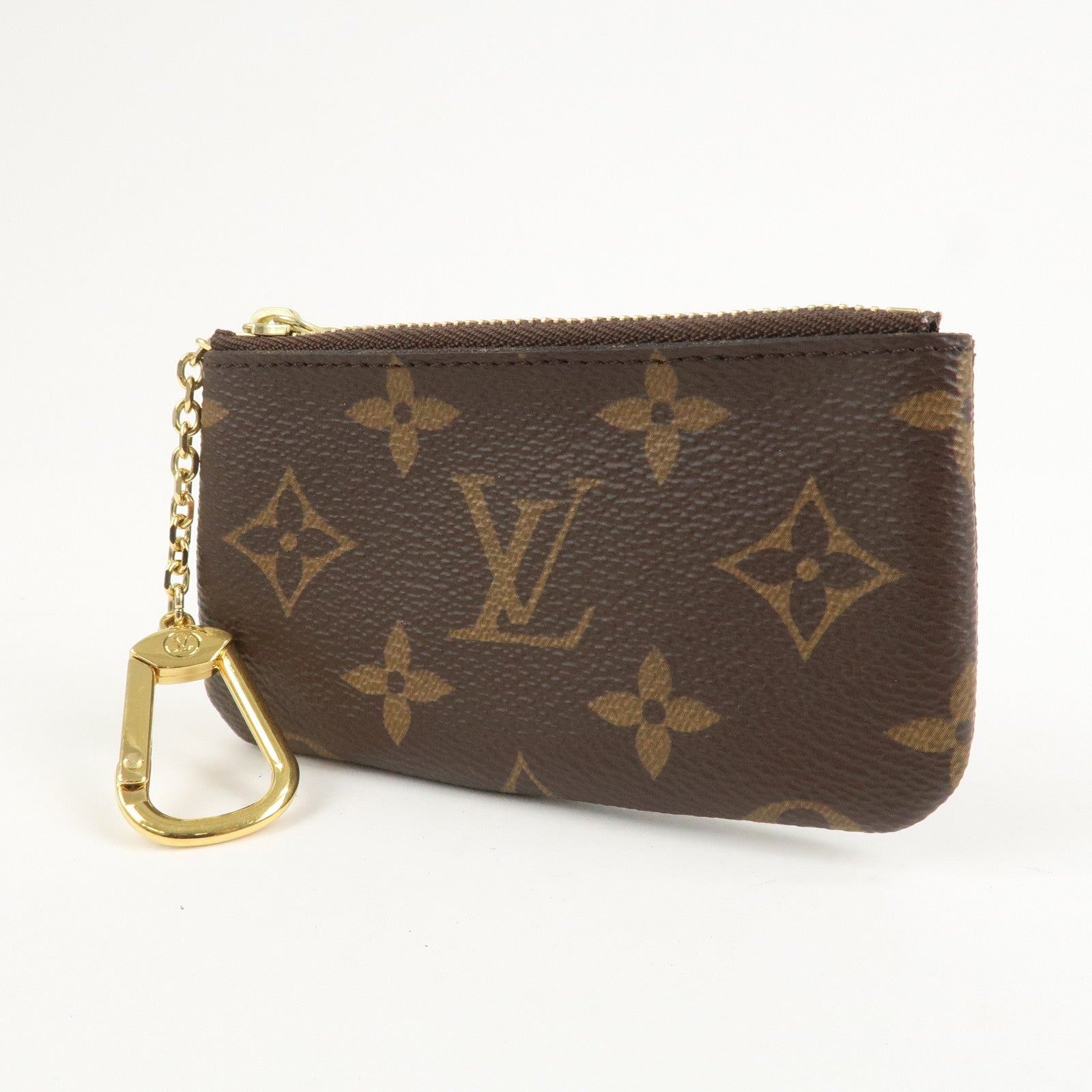 Louis Vuitton Monogram Pochette Cles Coin Case Key Case M62650
