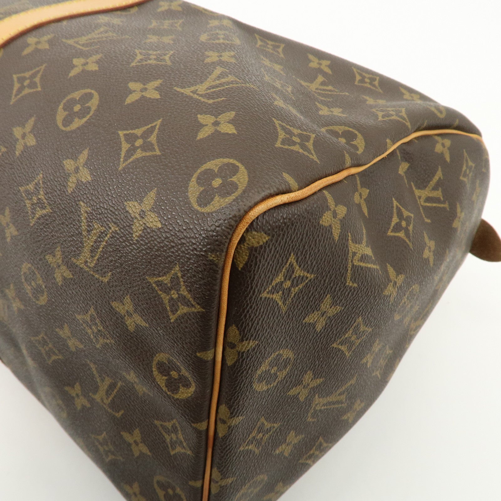Louis Vuitton Monogram Keep All 50 Bag Boston Bag Brown M41426 Used