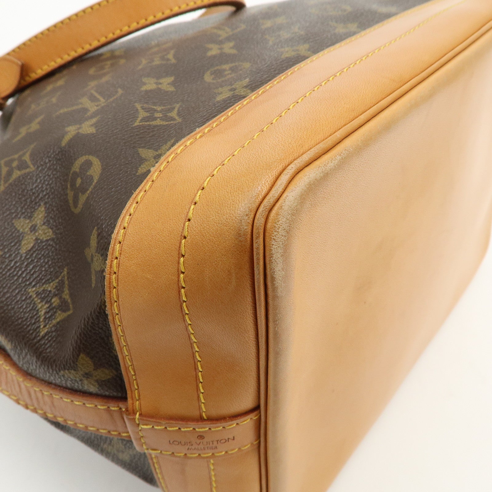 Louis Vuitton Monogram Noe Shoulder Bag Hand Bag Brown M42224