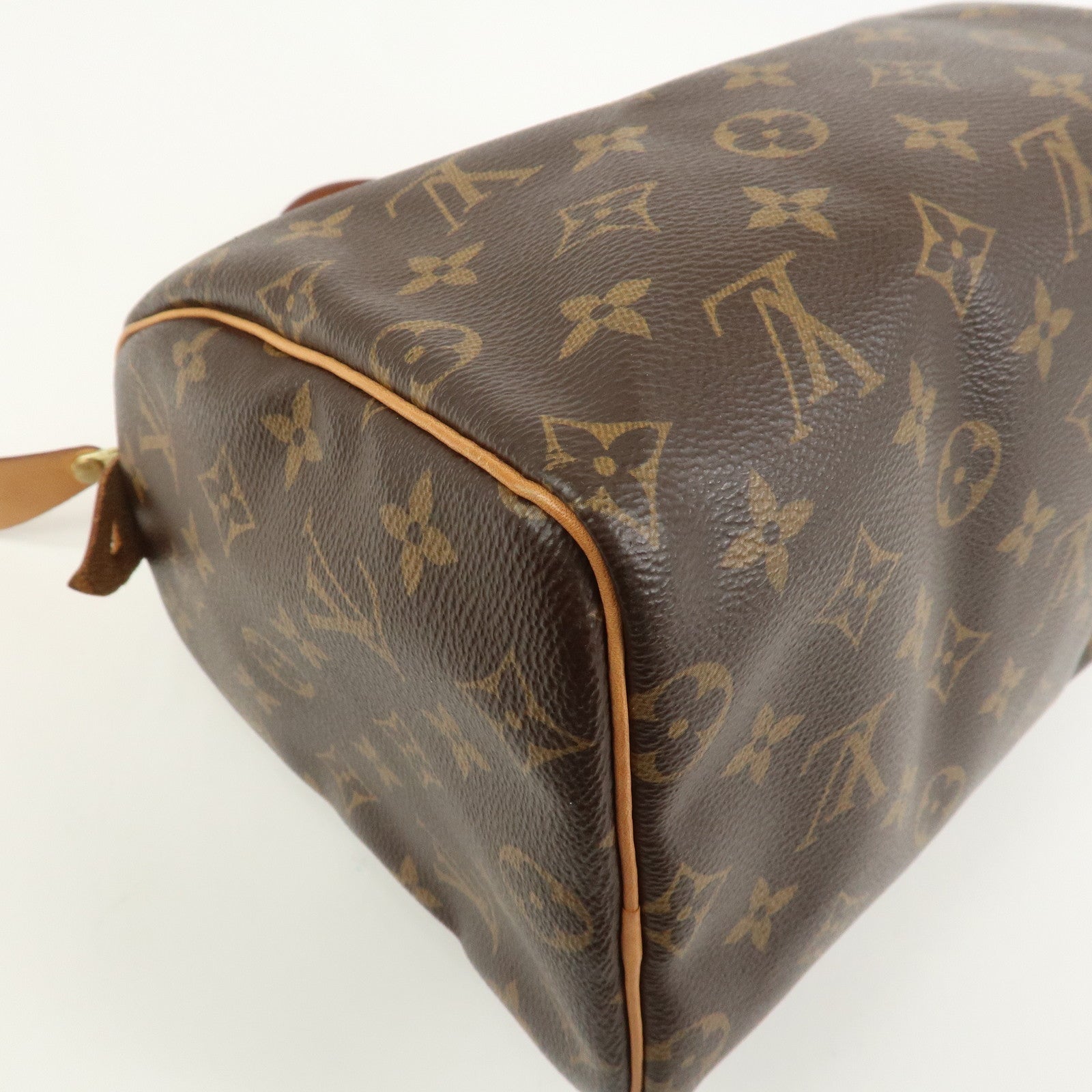 Louis Vuitton Monogram Speedy 25 Boston Bag Hand Bag Brown M41528