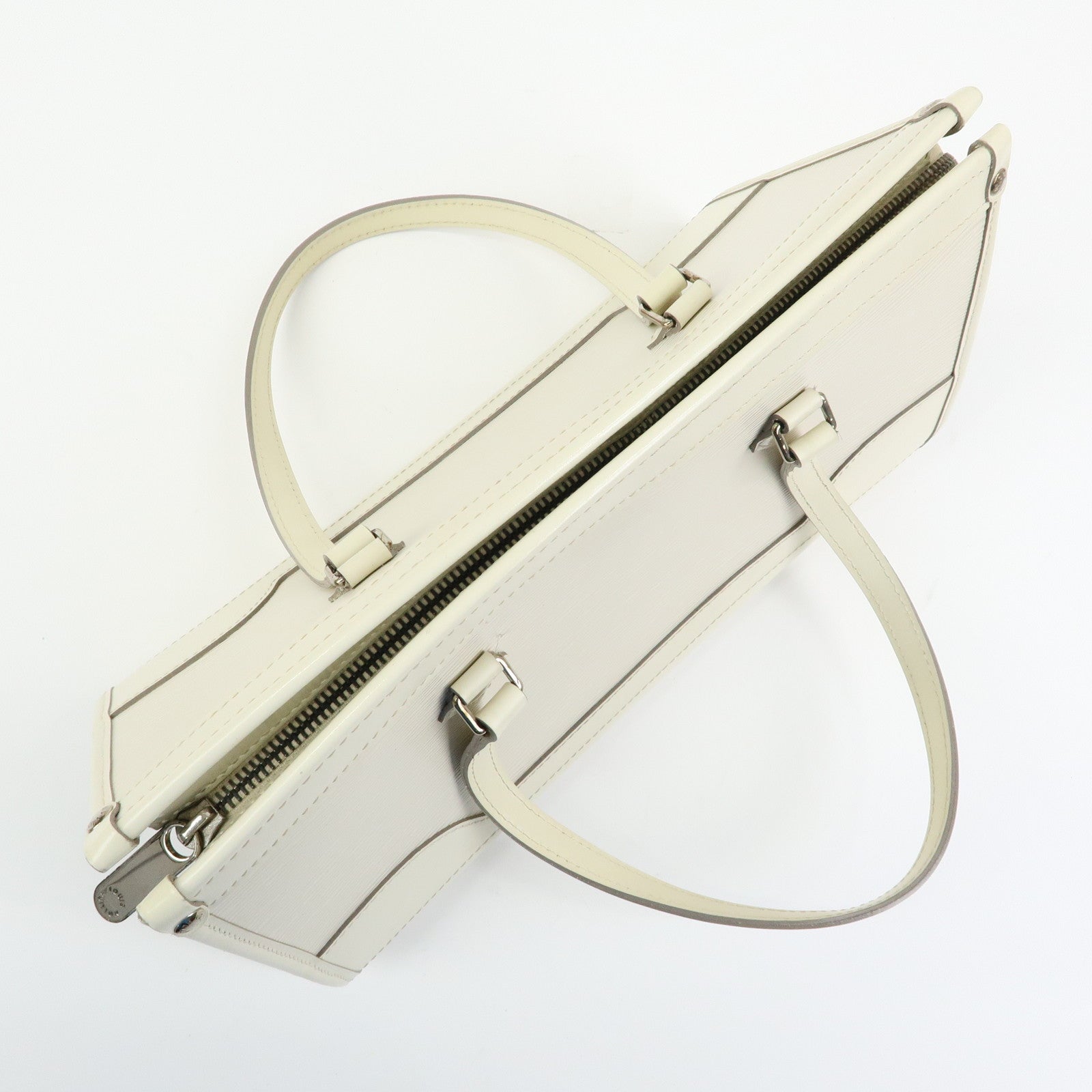 Louis Vuitton Epi Madeleine PM Hand Bag Ivoire White M5933J