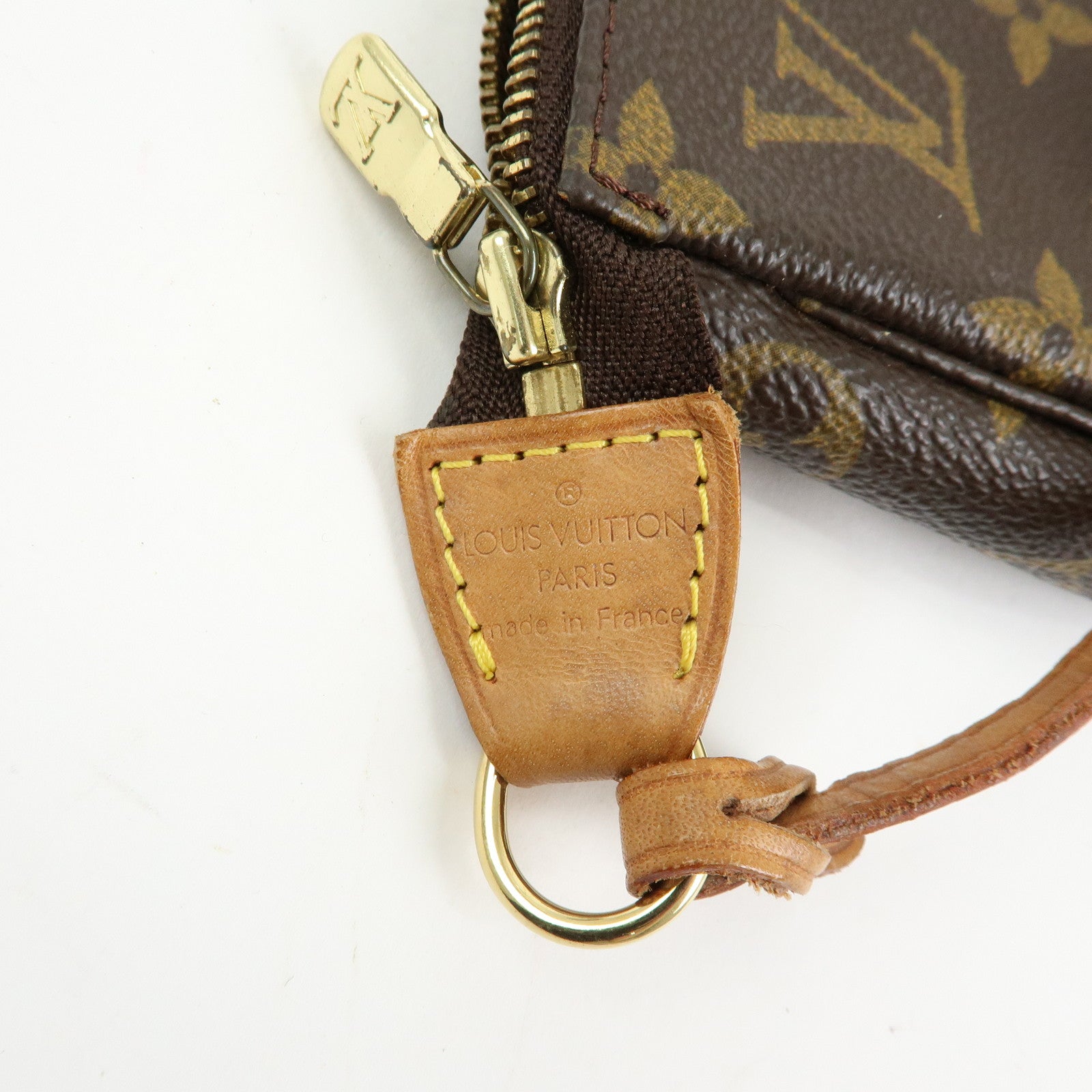 Louis Vuitton Monogram Pochette Accessoires Pouch Hand Bag M51980