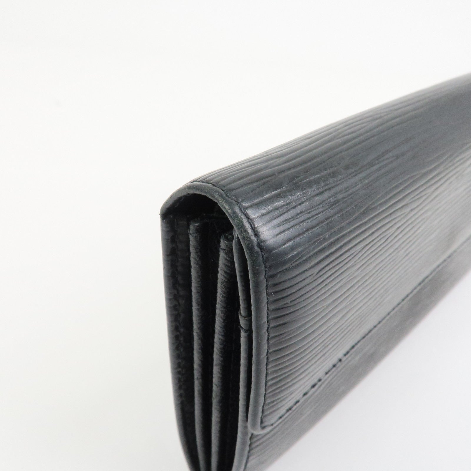 Louis Vuitton Epi Portefeuille Sarah Wallet Noir Black M63742