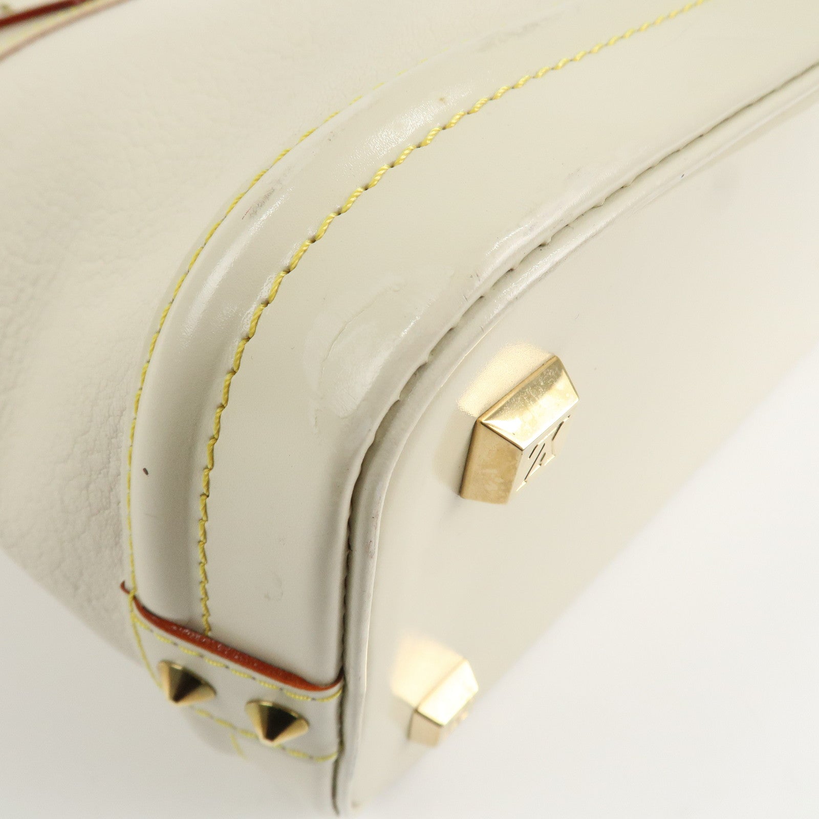 Louis Vuitton Suhari Lockit PM 2Way Hand Shoulder Bag Blanc M91887 Used