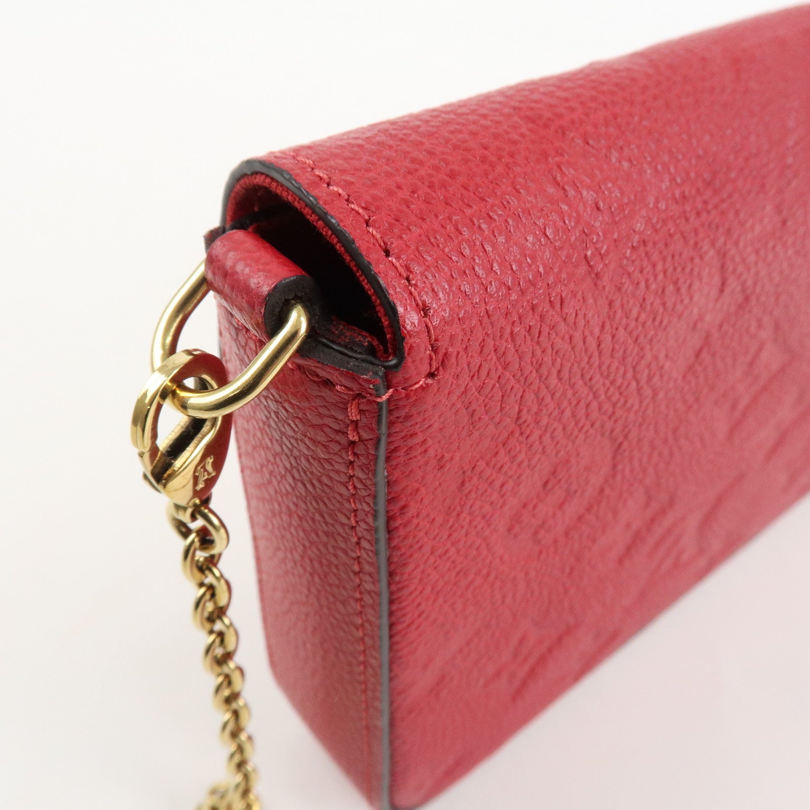 Louis Vuitton Monogram Empreinte Felicie Chain Shoulder Bag M63700 Used