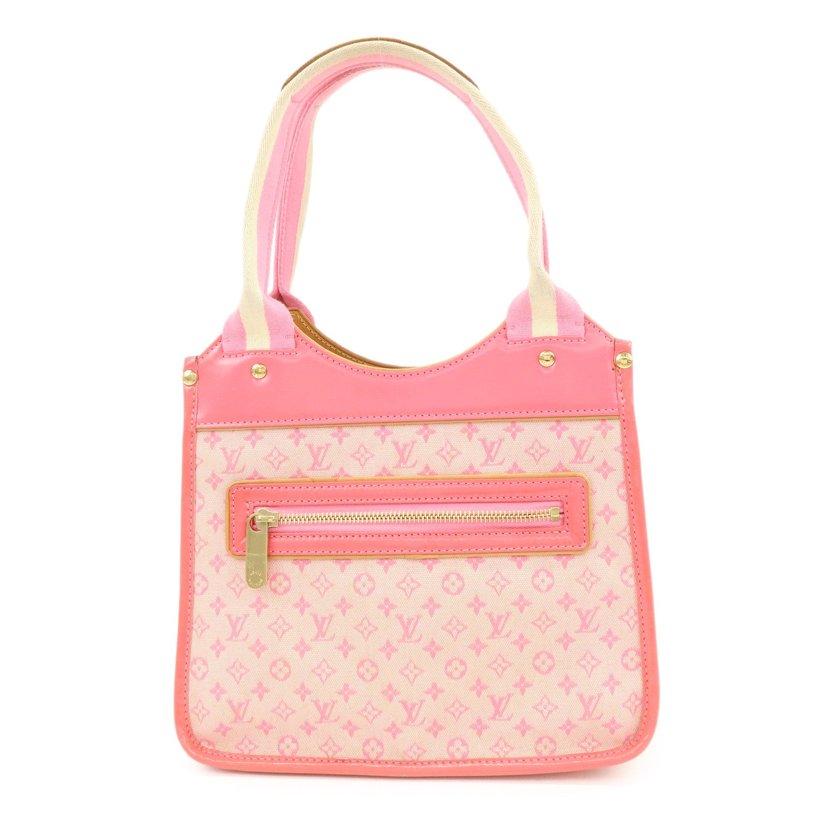 Louis Vuitton Monogram Mini Sac Catherine Hand Bag Pink M92930