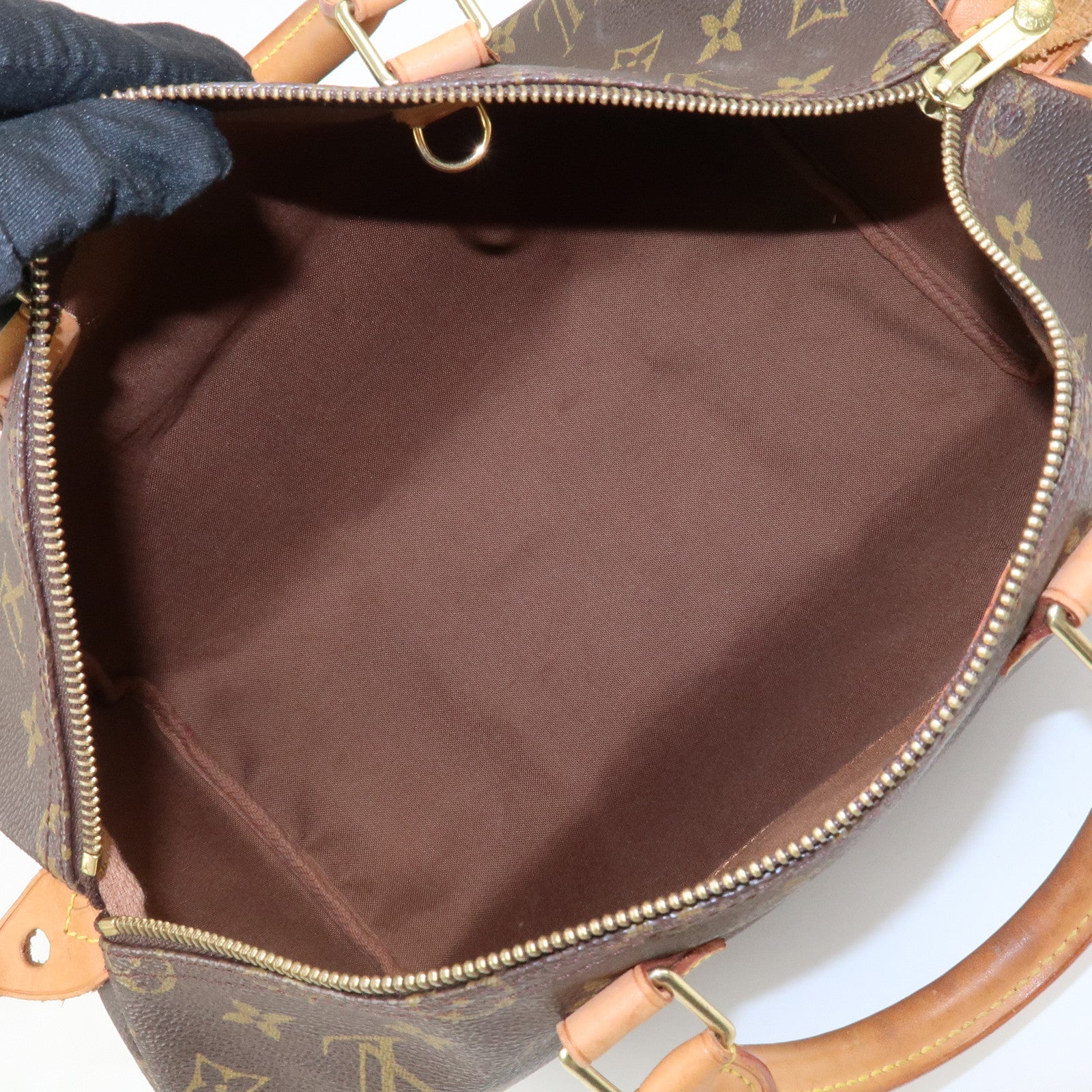 Louis Vuitton Monogram Canvas Speedy 35 Boston Bag Hand Bag M41524