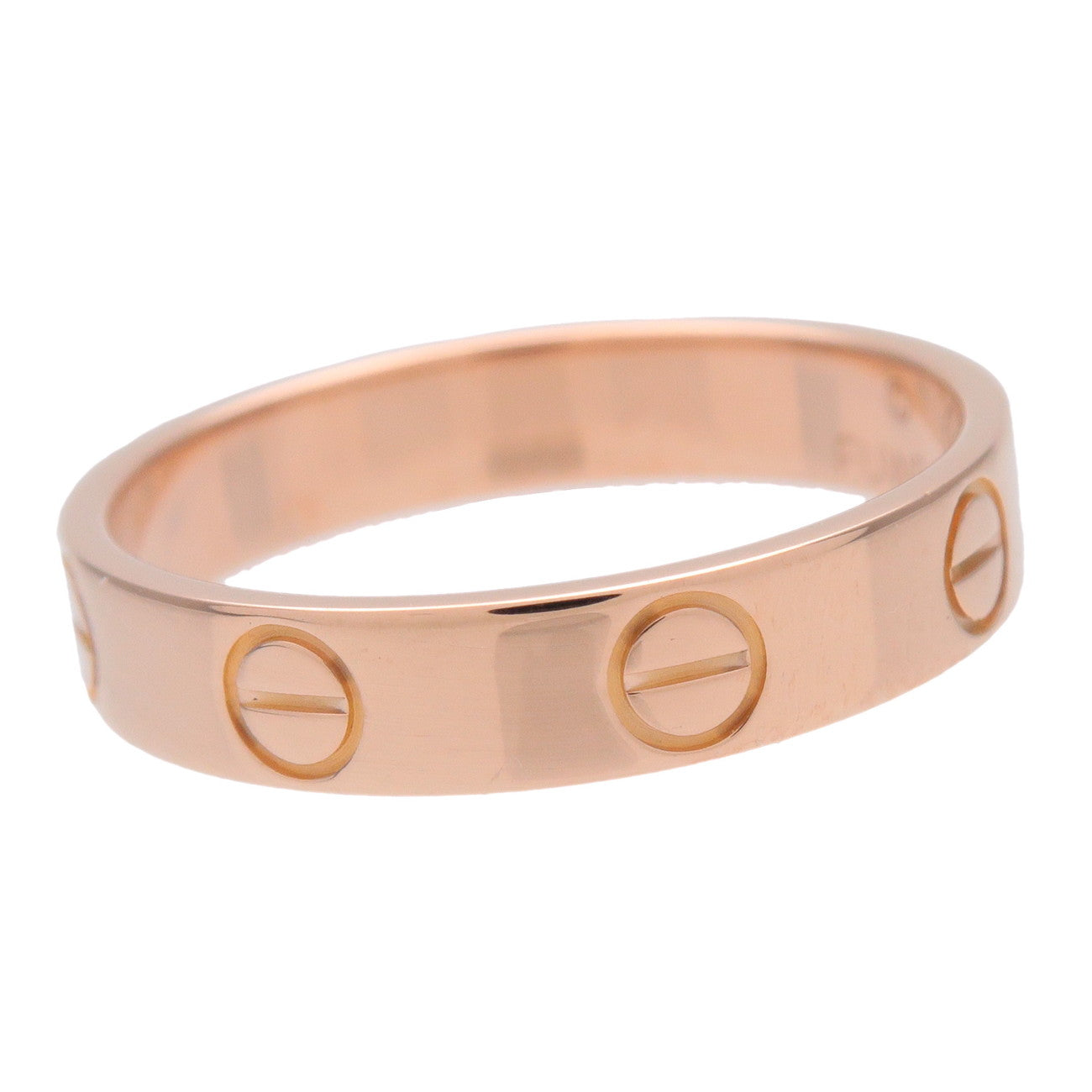 Cartier Mini Love Ring K18 750PG Rose Gold #51 US5.5-6 EU51 HK12.5