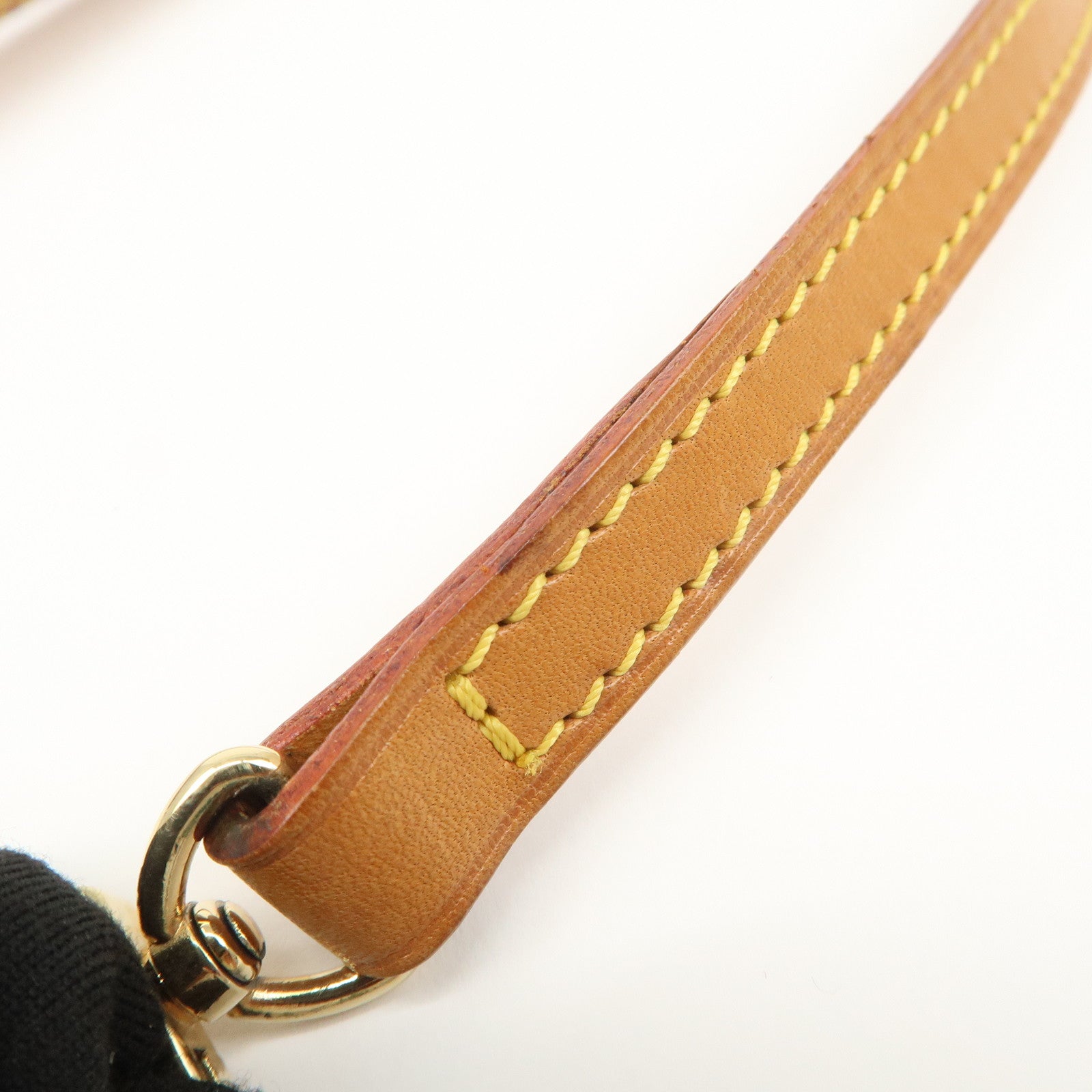 Louis Vuitton Nume Leather Shoulder Strap 120cm Natural J00145 Used