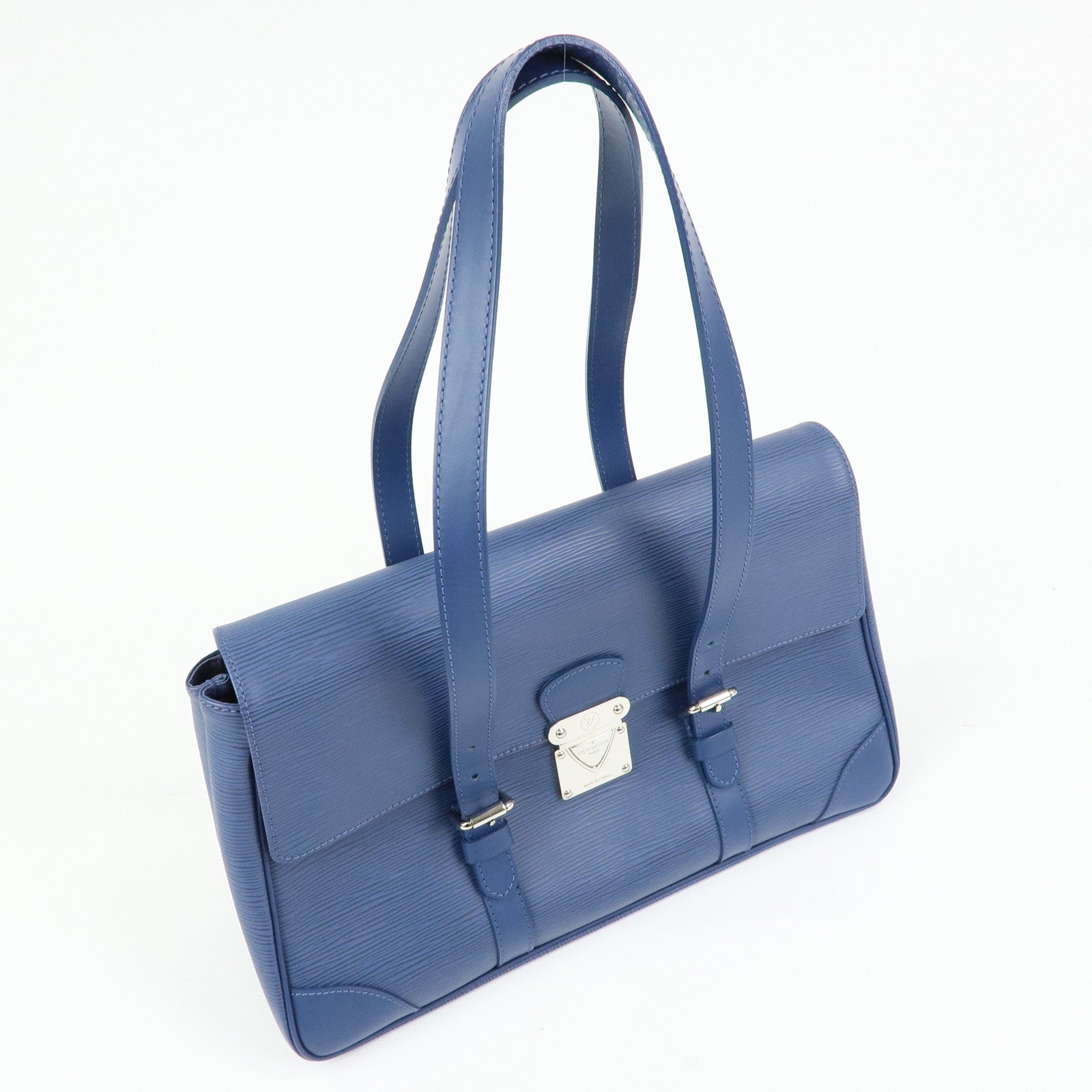 Louis Vuitton Epi Leather Segur MM Shoulder Bag Myrtille M5886G