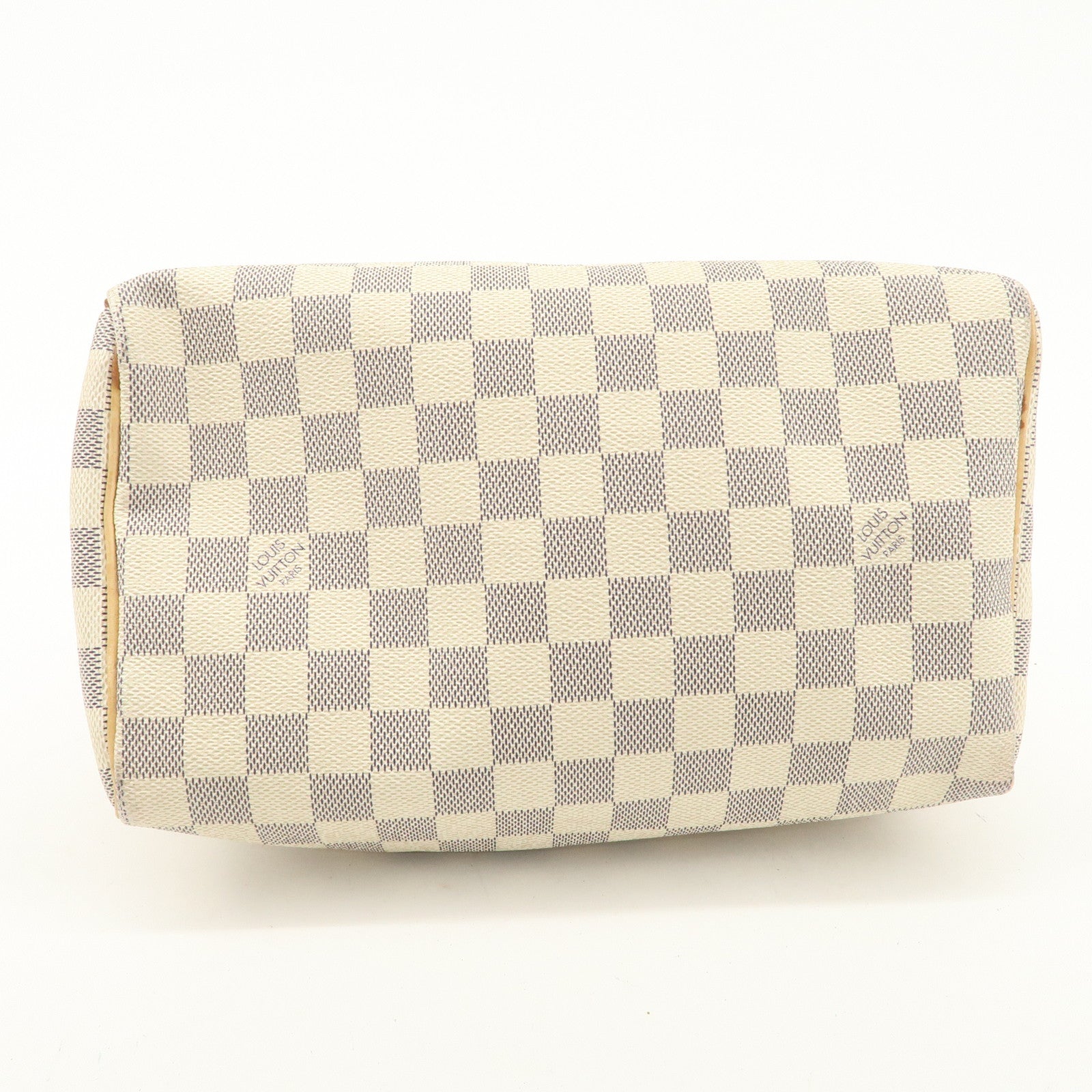 Louis Vuitton Damier Azur Speedy 25 Boston Bag Hand Bag N41534 Used