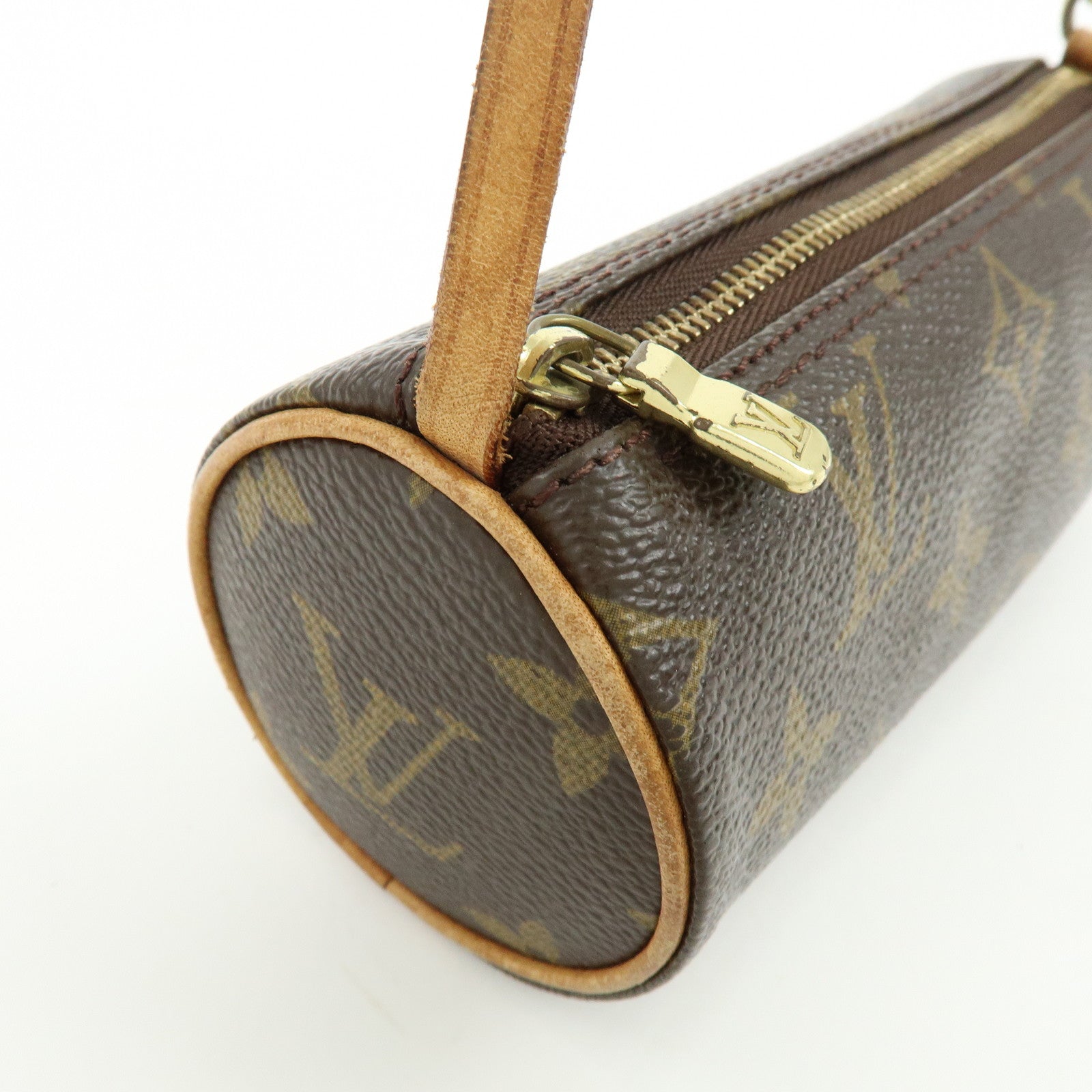 Louis Vuitton Monogram Mini Pouch for Papillon Bag Brown