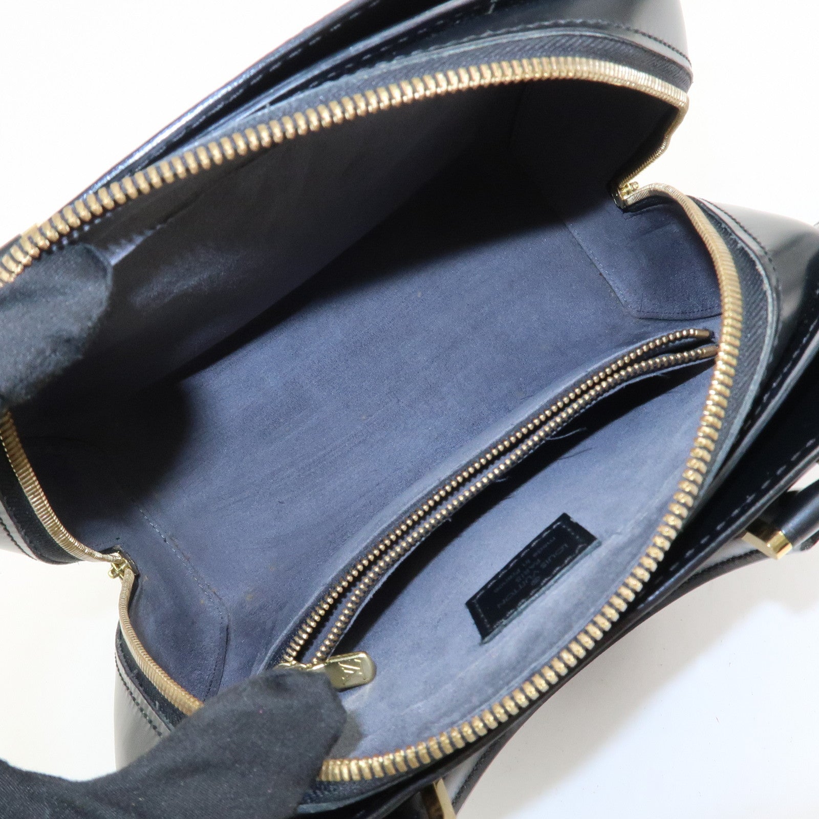 Louis Vuitton Epi Leather Pont Neuf Hand Bag Noir M52052