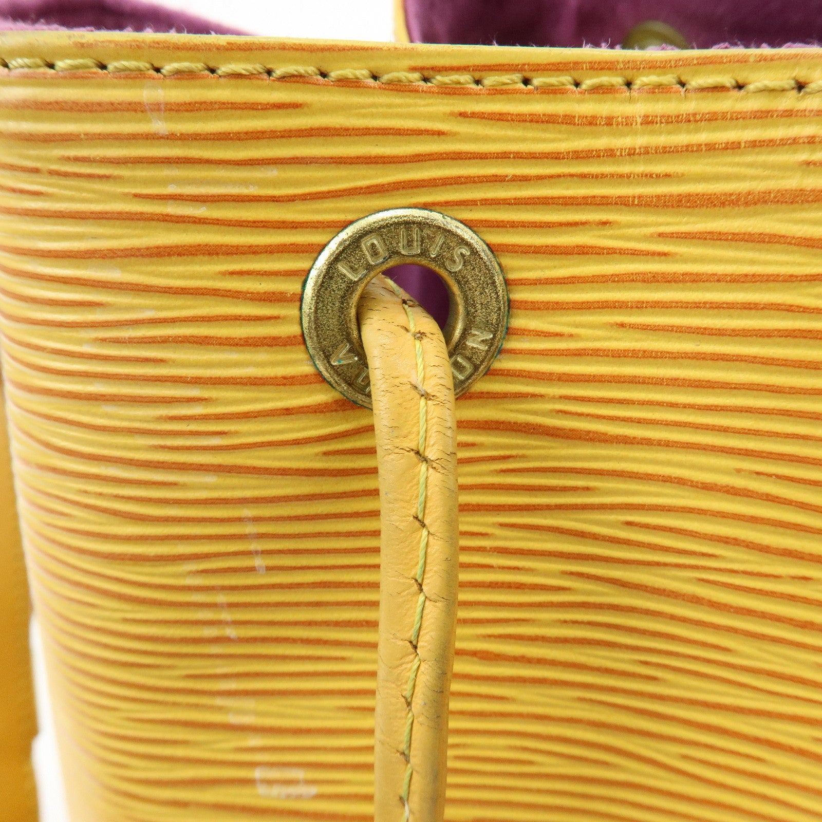 Louis Vuitton Epi Petit Noe Shoulder Bag Tassili Yellow M44109