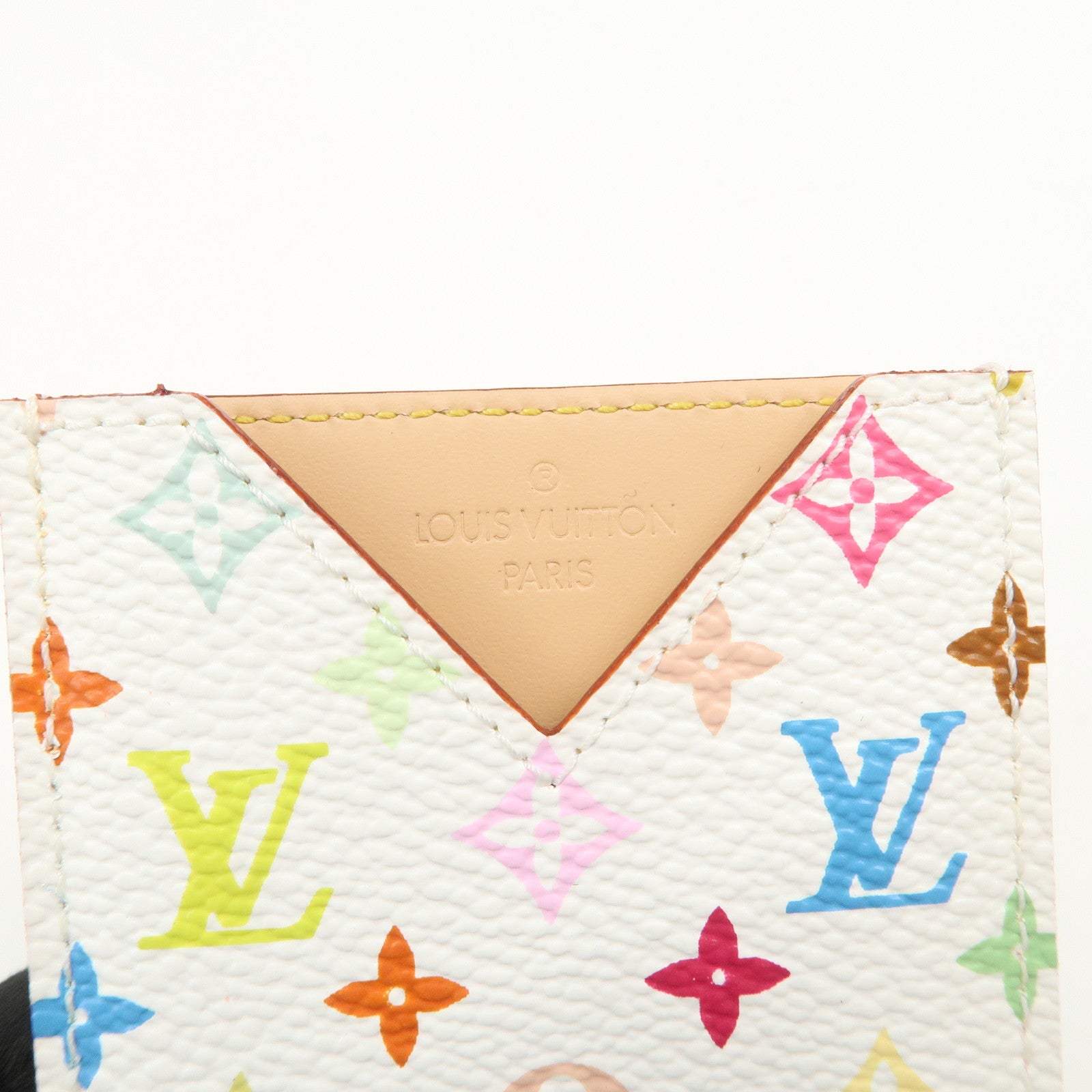 Louis Vuitton Monogram Etui Miroir Multicolor Blanc M92651