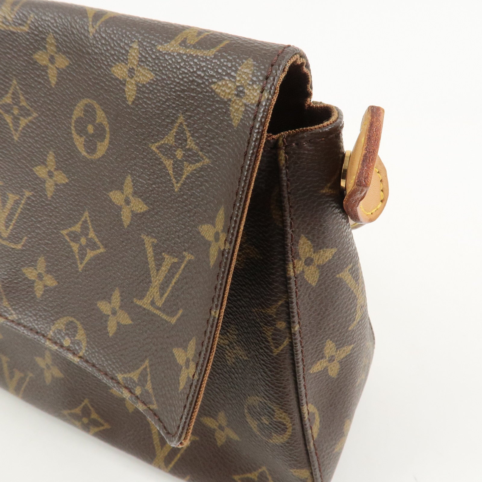 Louis Vuitton Monogram Mini Looping Shoulder Bag Brown M51147