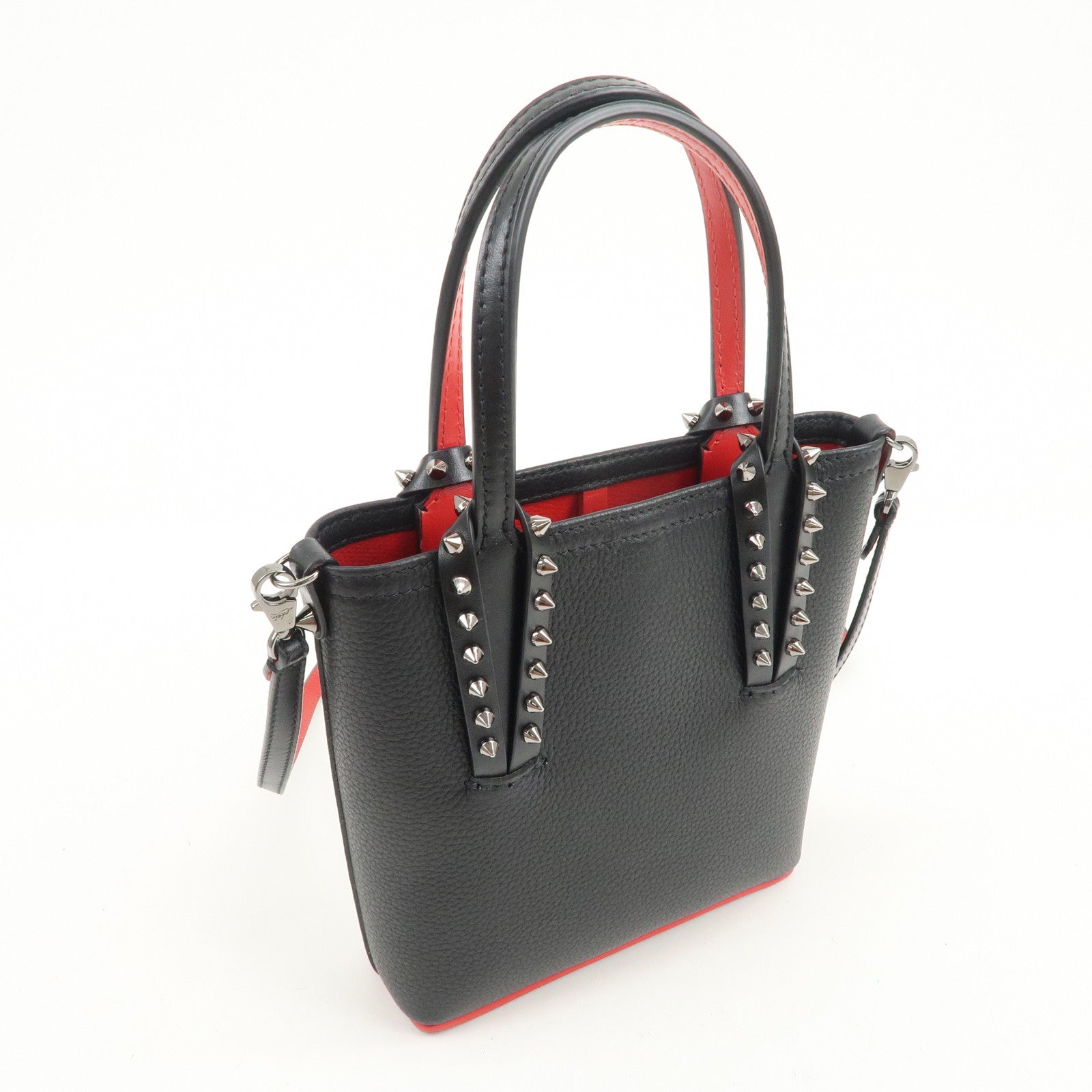 Christian Louboutin Cabata N/S Mini Tote Bag 2Way Bag Hand Bag