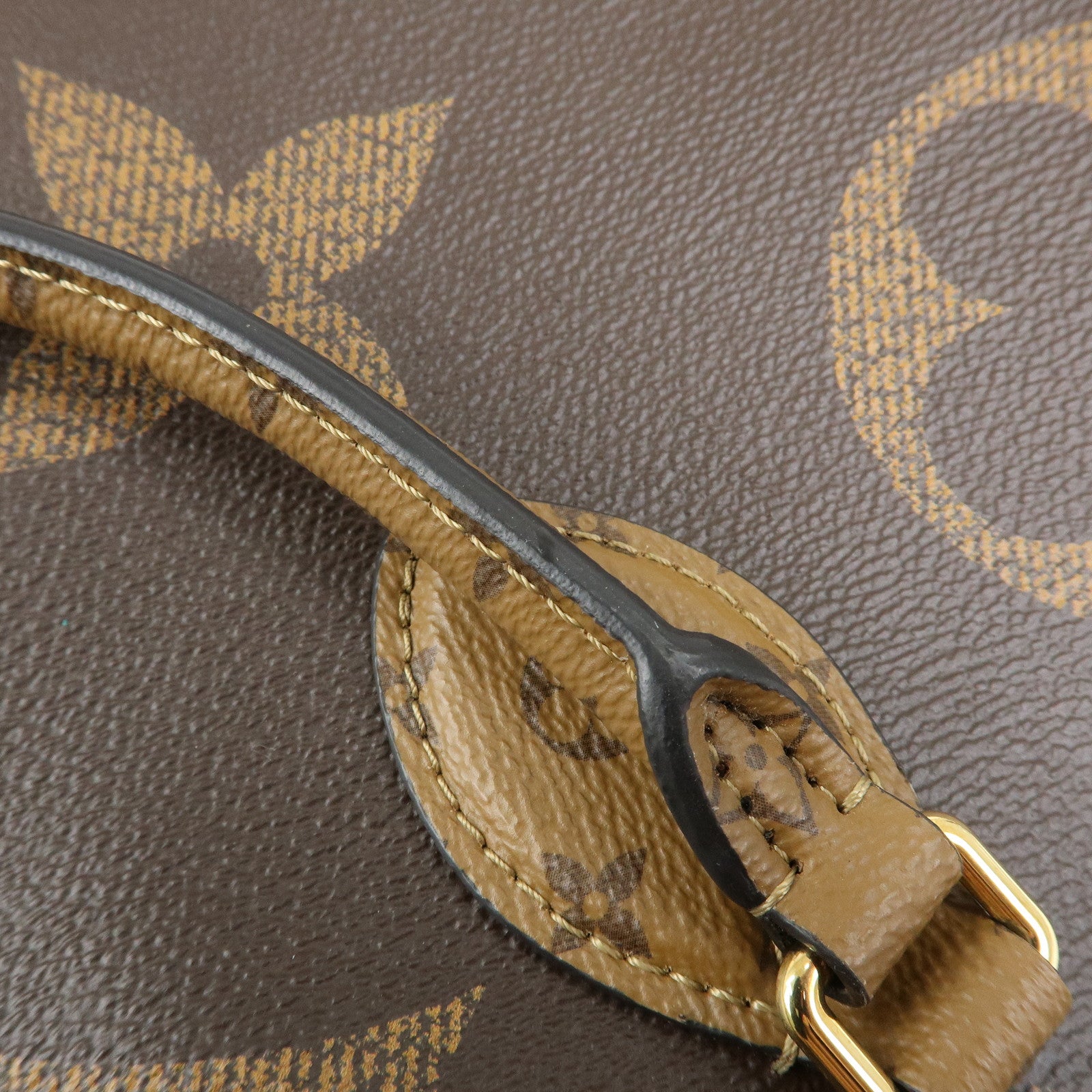 Louis Vuitton Monogram Giant Canvas On The Go MM Hand Bag M44576