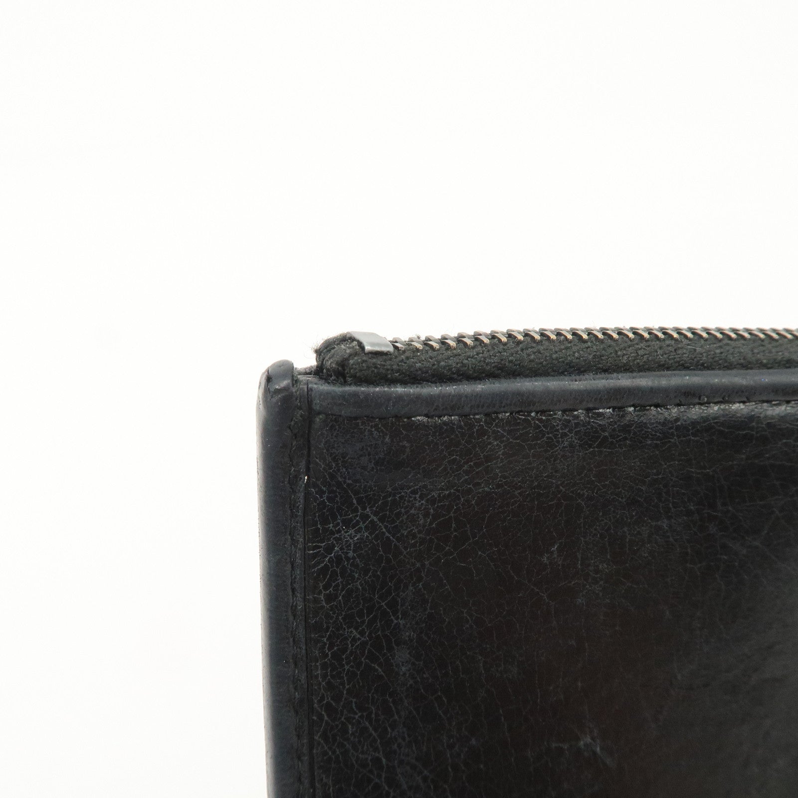 MIU MIU Matelasse Leather Card Case Black 5MB006 Used