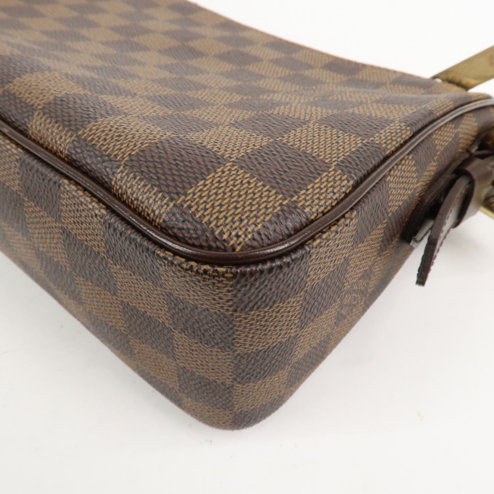 Louis Vuitton Damier Leather Canvas Ravello GM Shoulder Bag N60006