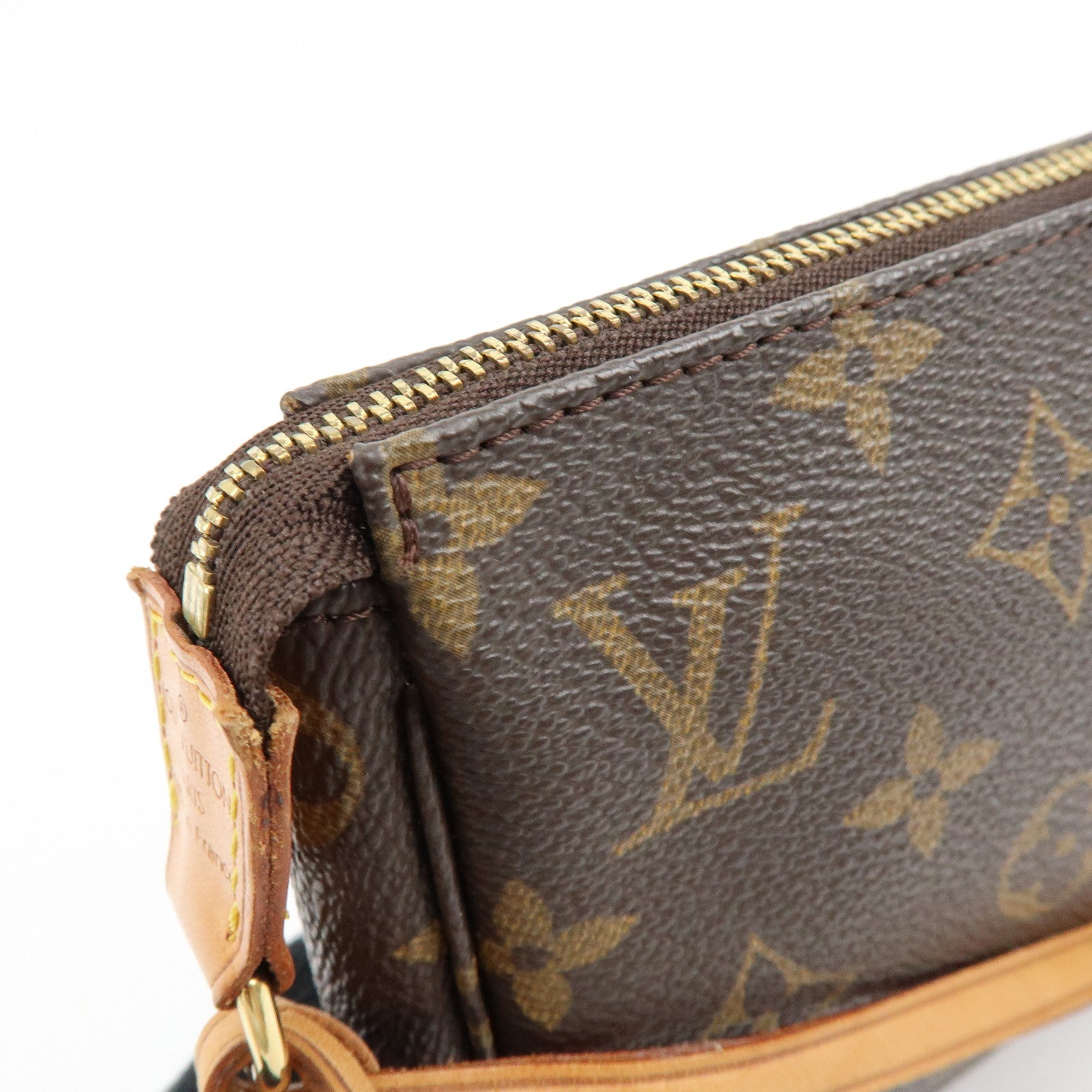 Louis Vuitton Monogram Pochette Accessoires Pouch Hand Bag M51980